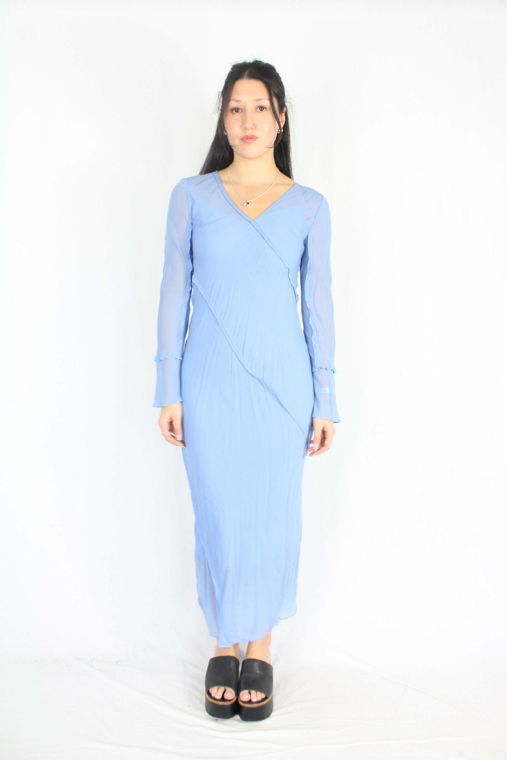 Country Road - Silk Sheer Dress