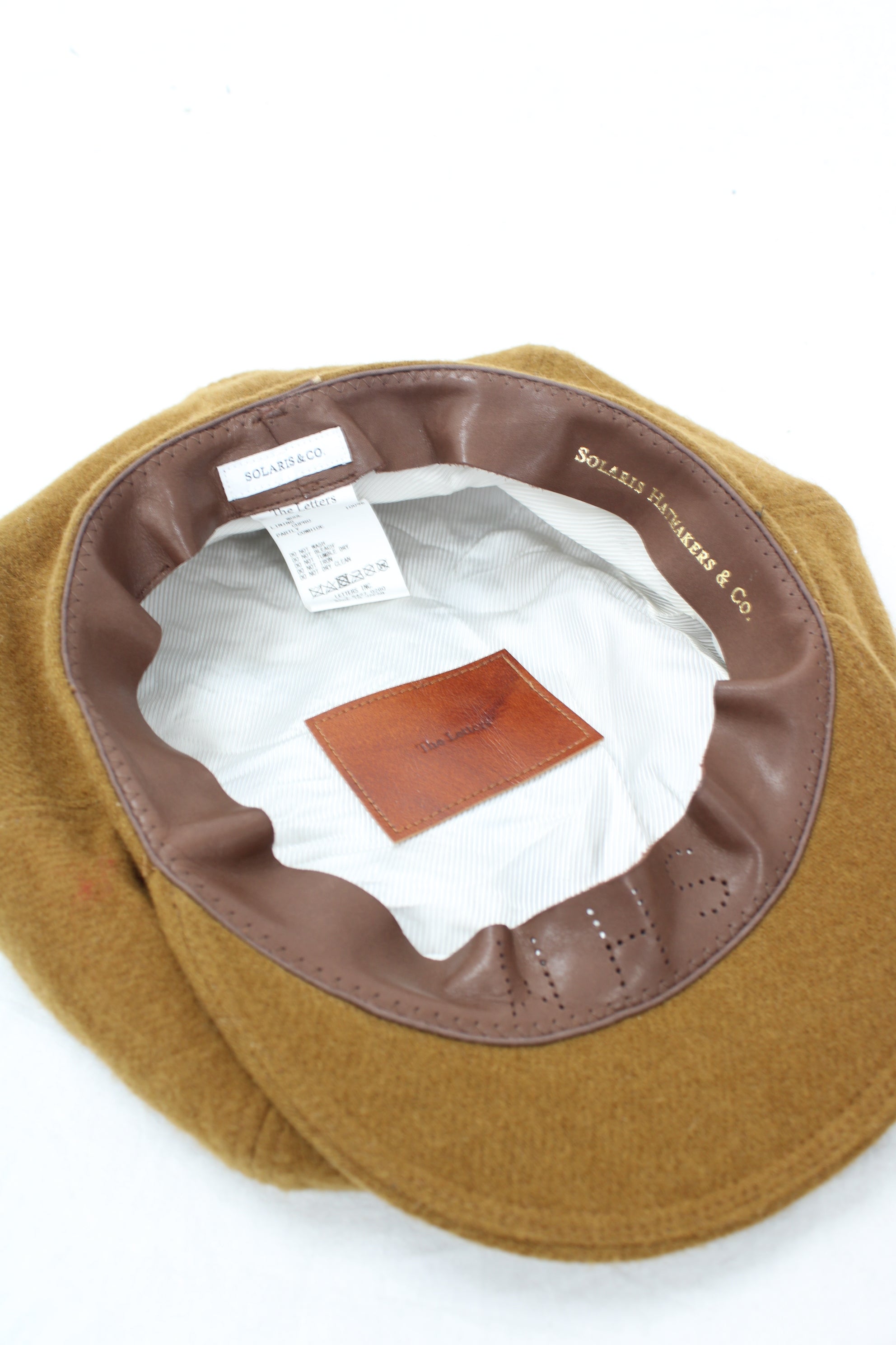 Solaris & Co - Wool Newsboy Hat