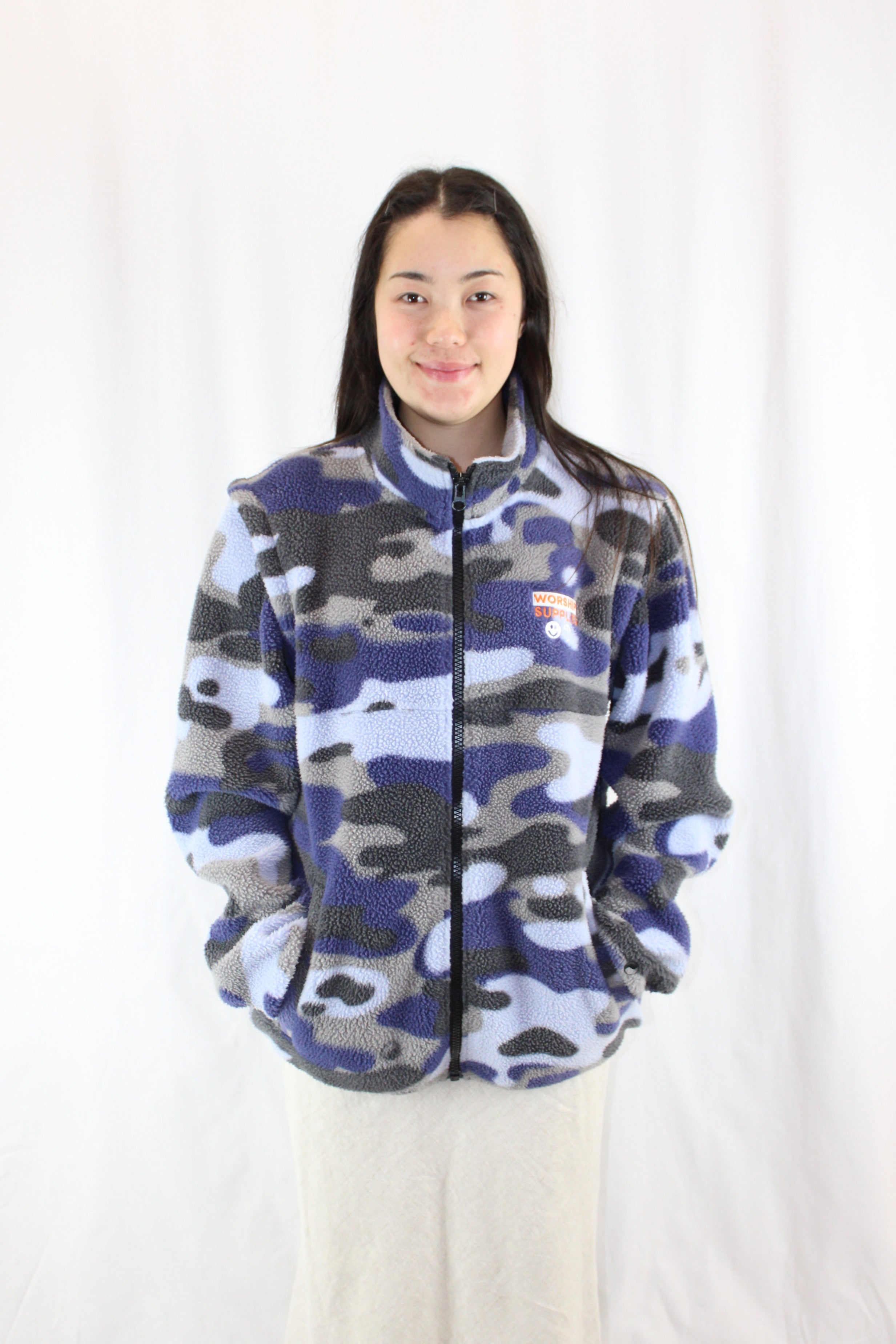 Worship - Camo Sherpa Jacket