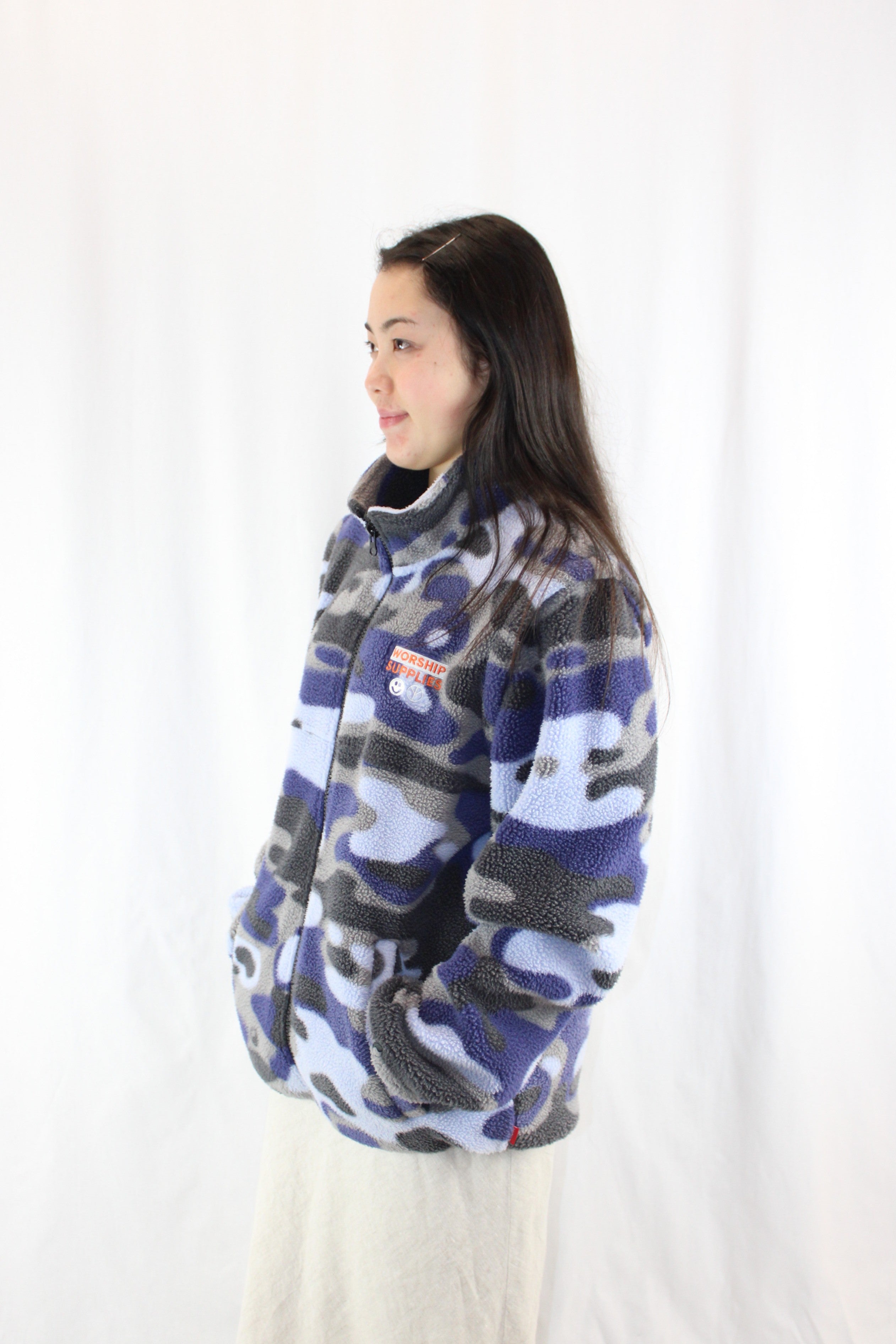 Worship - Camo Sherpa Jacket