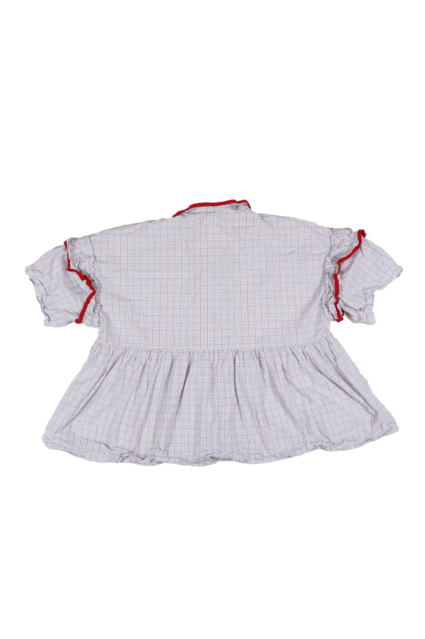 Kowtow - Short Sleeve Checkered Top
