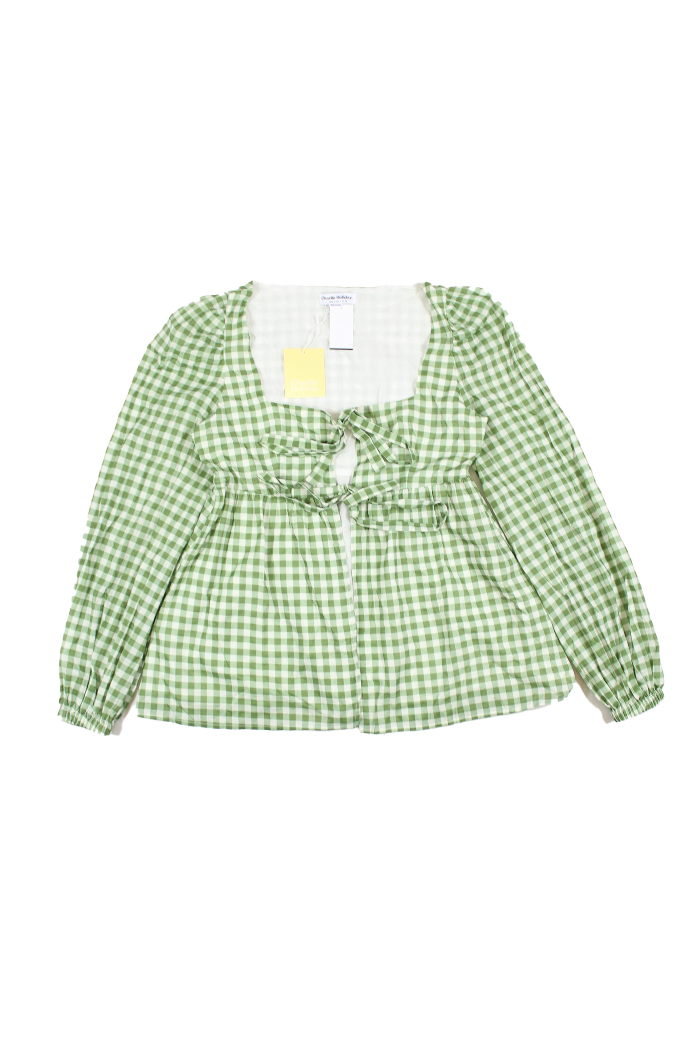 Charlie Holiday - Gingham Top