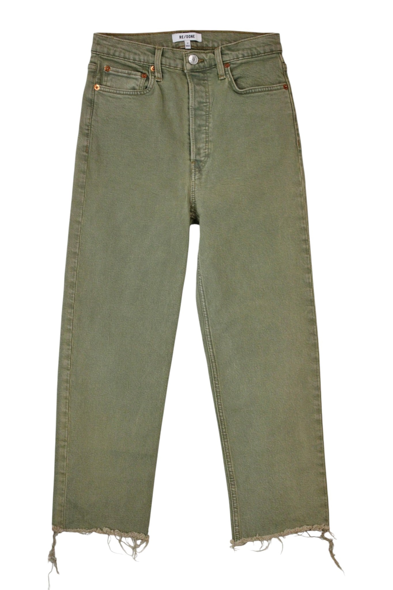 Re/Done - Green Wash Jeans