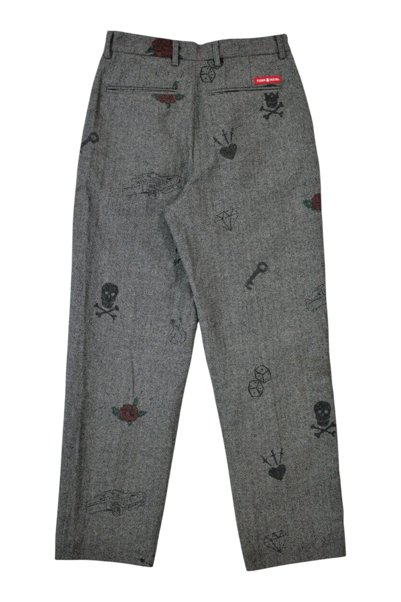 Teddy Fresh - Scribble Tweed Pants
