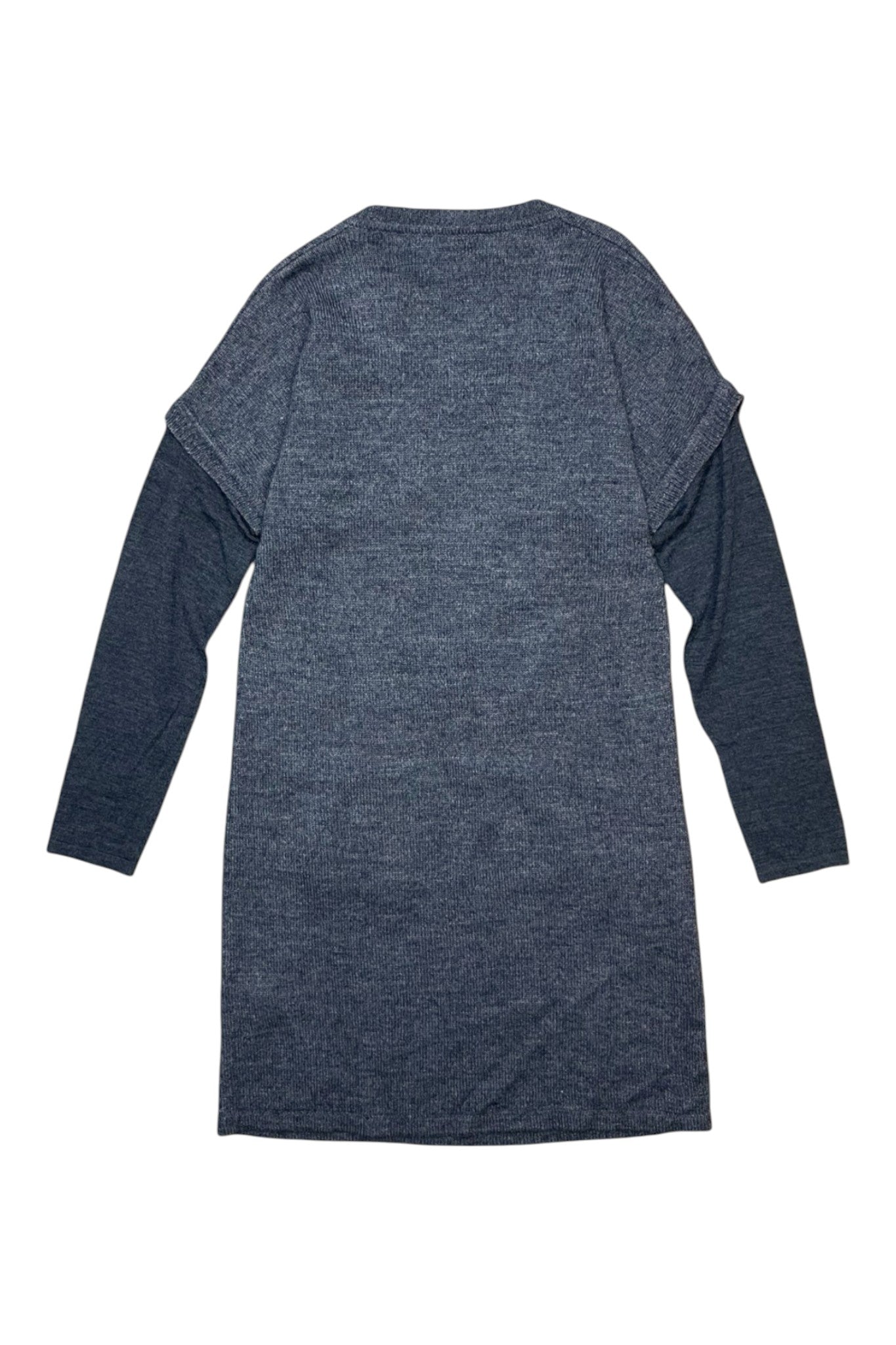 Alpaca/ Wool lend knit mini dress with pockets
