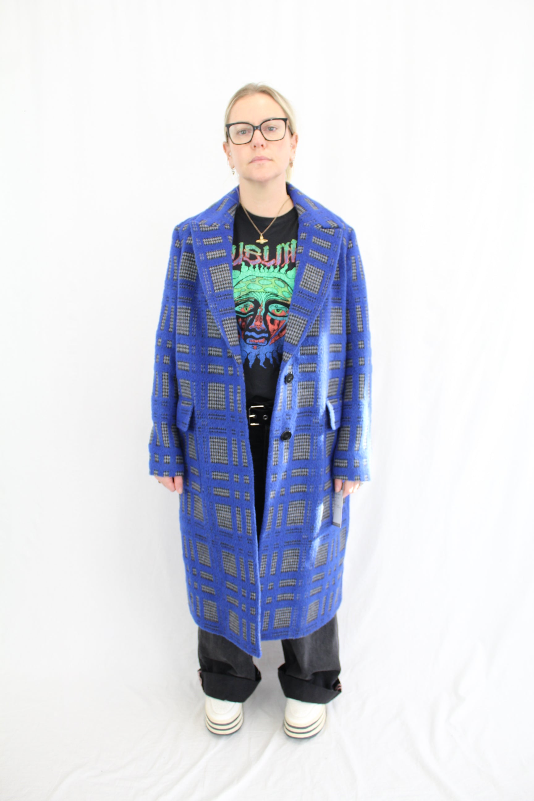 Grace Oliver - Wool Blend Maxi Coat NWT