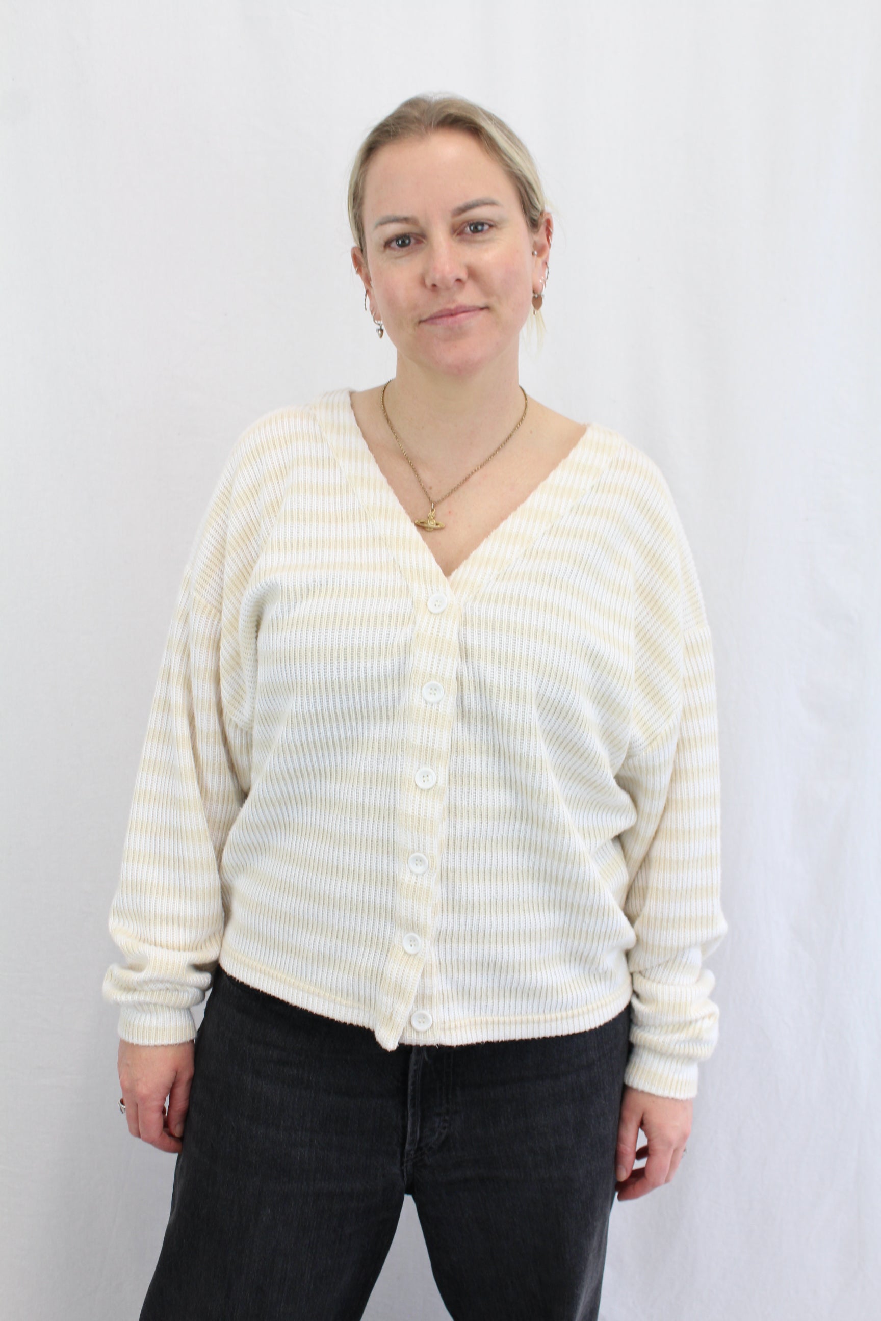 Charlo - Striped Cardigan