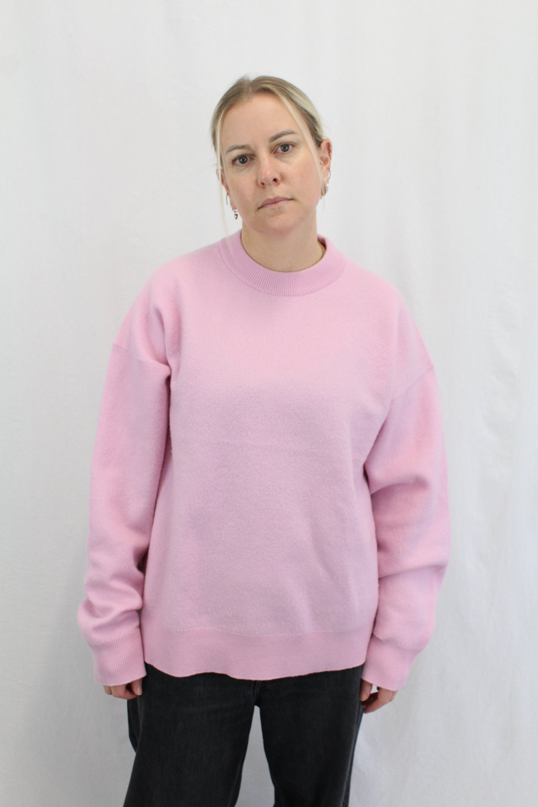 Tibi - Boiled Wool Crewneck