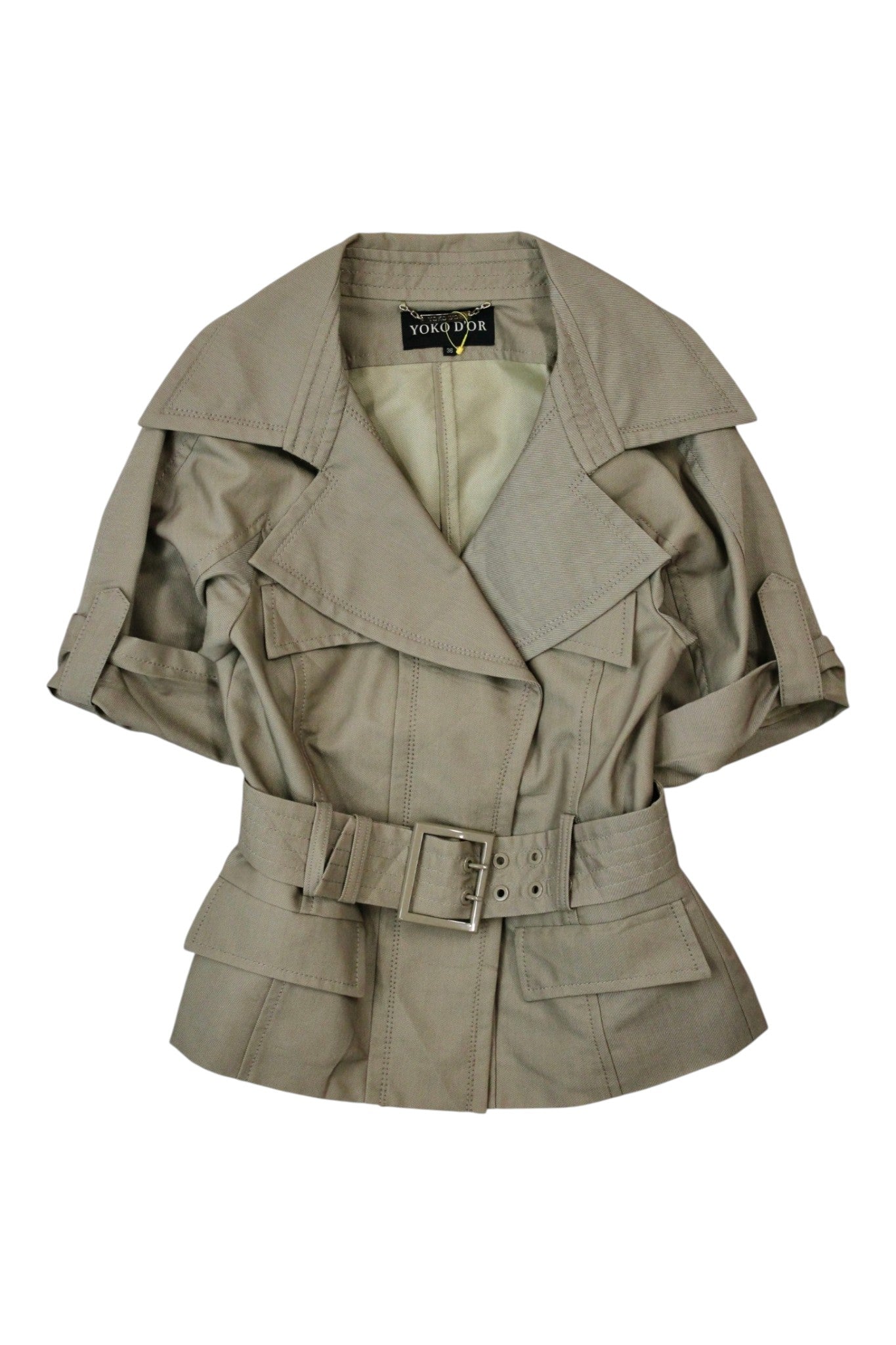 Yoko D'or - Mini Trench Coat