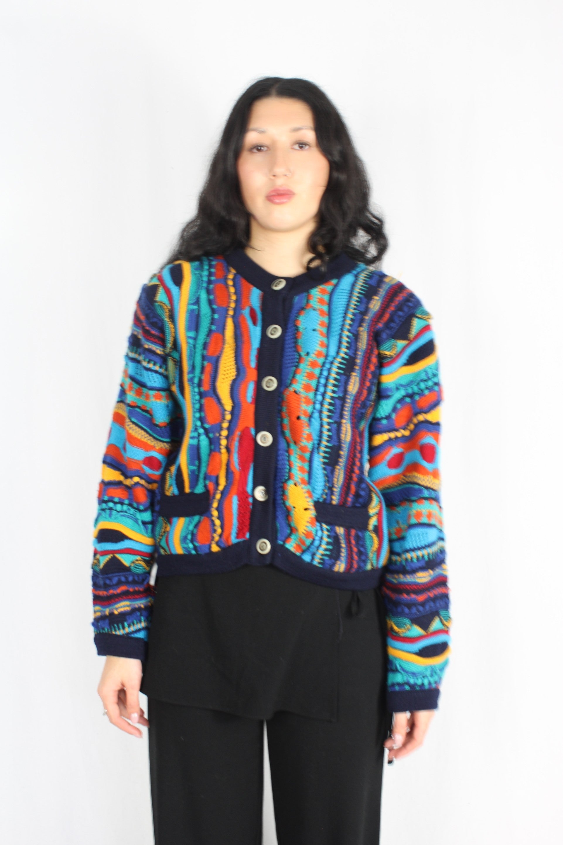 Coogi - Vintage Funky Cardigan
