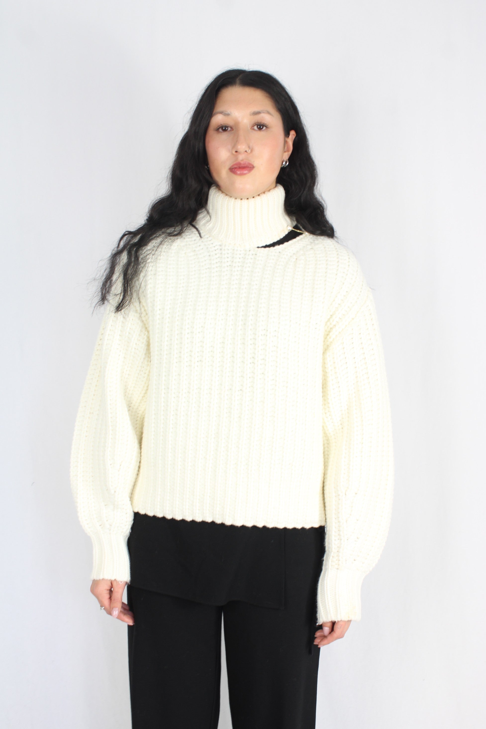 AJE - Chunky Cream Jumper