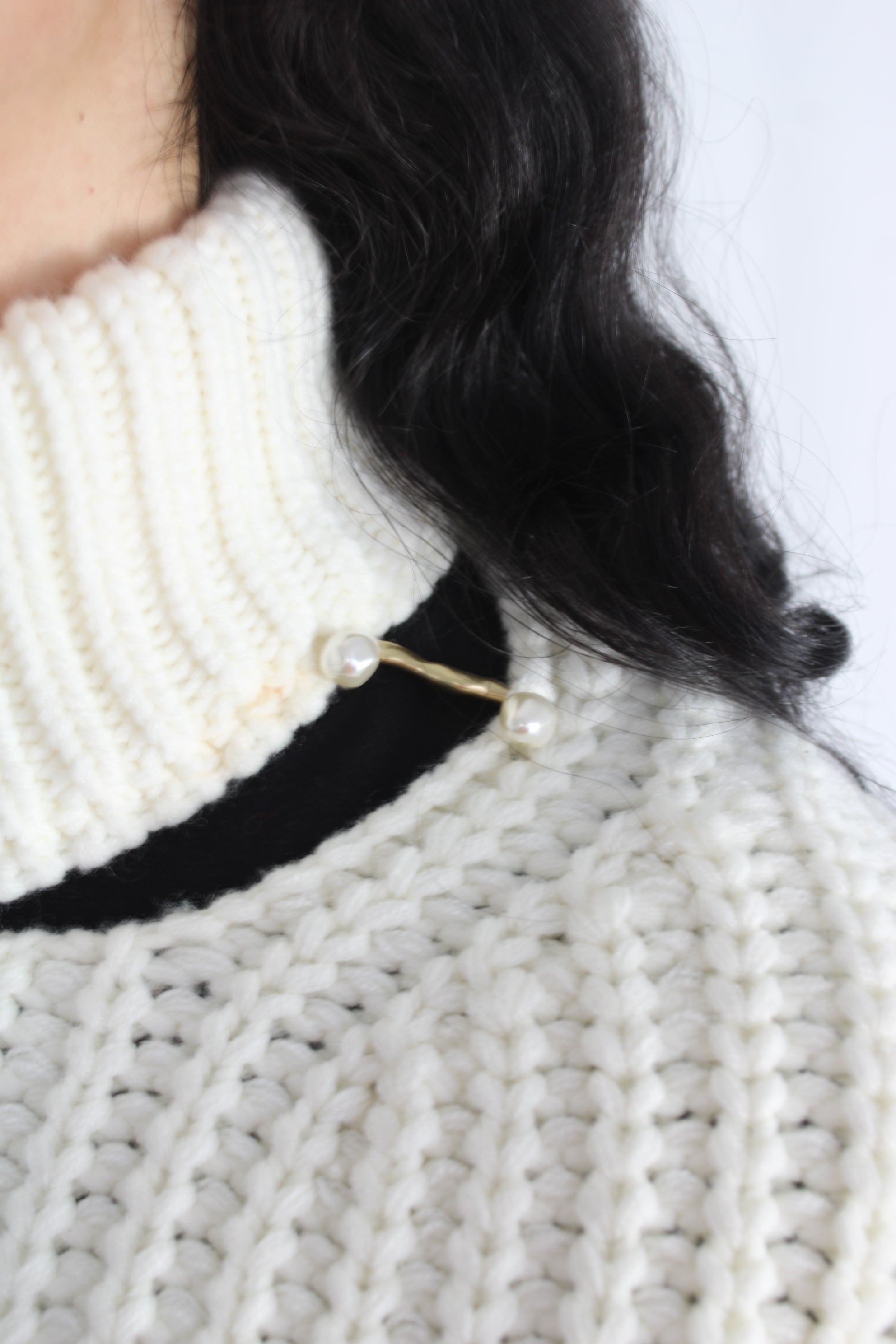 AJE - Chunky Cream Jumper