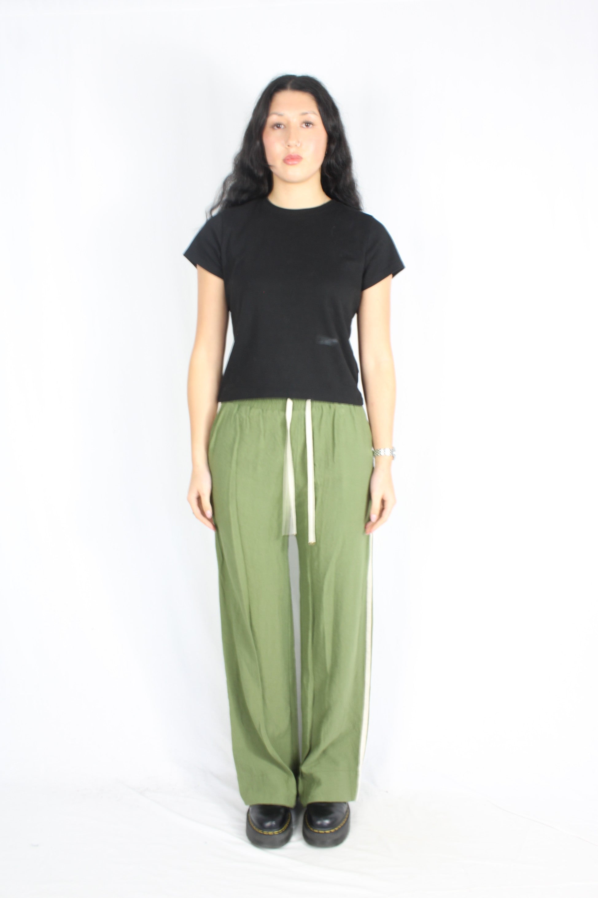 Ruby - Olive Corvette Pants