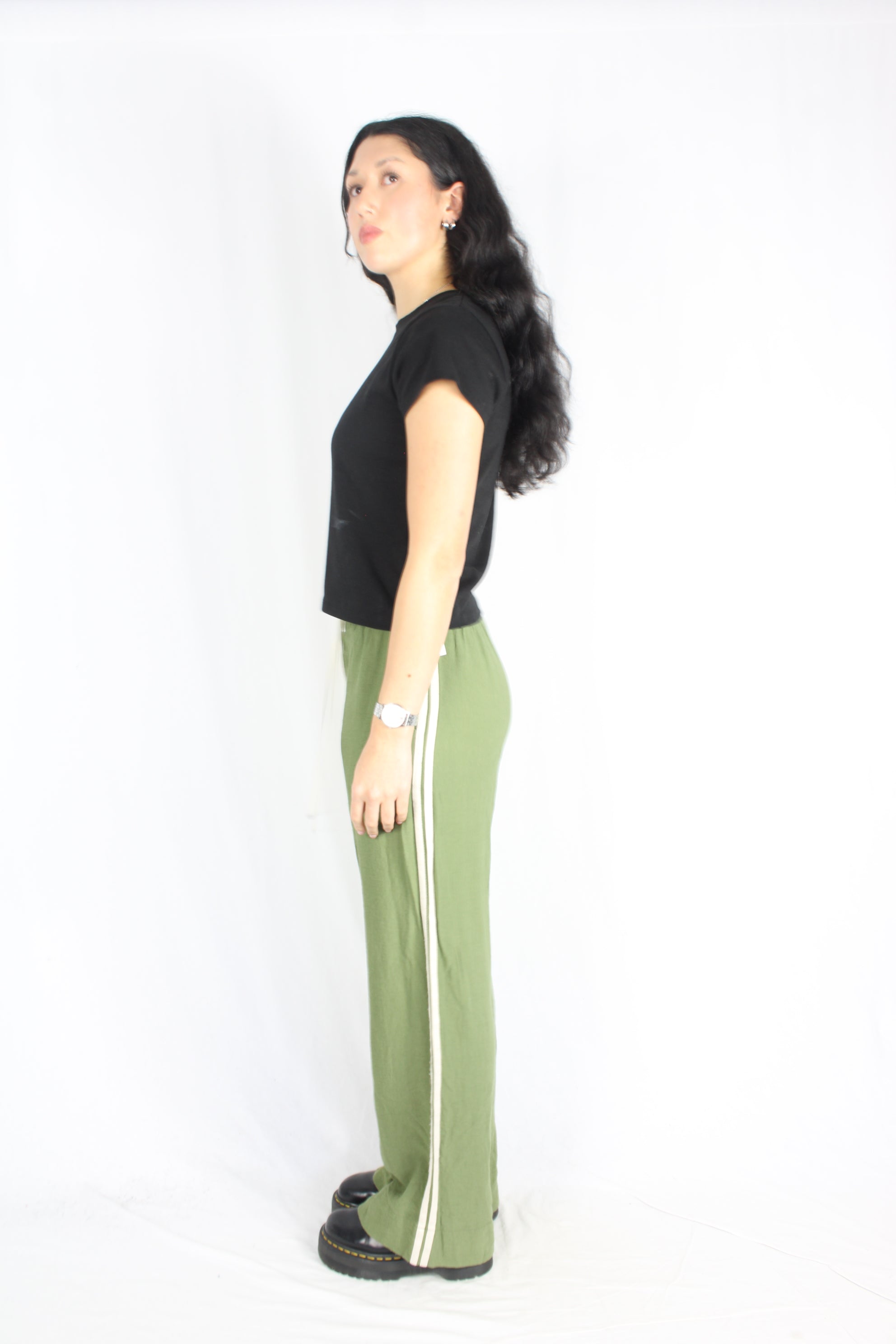 Ruby - Olive Corvette Pants