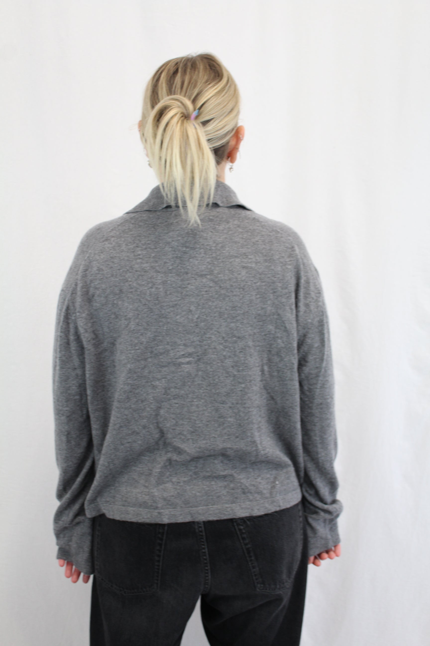 Assembly Label - Collared Cardigan