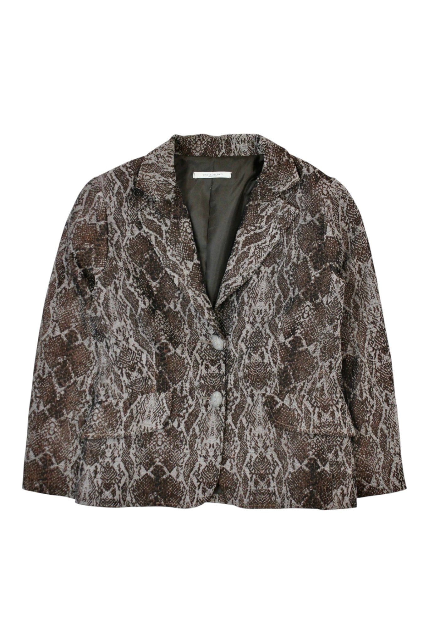 Giulia Galanti - Snake Pattern Blazer