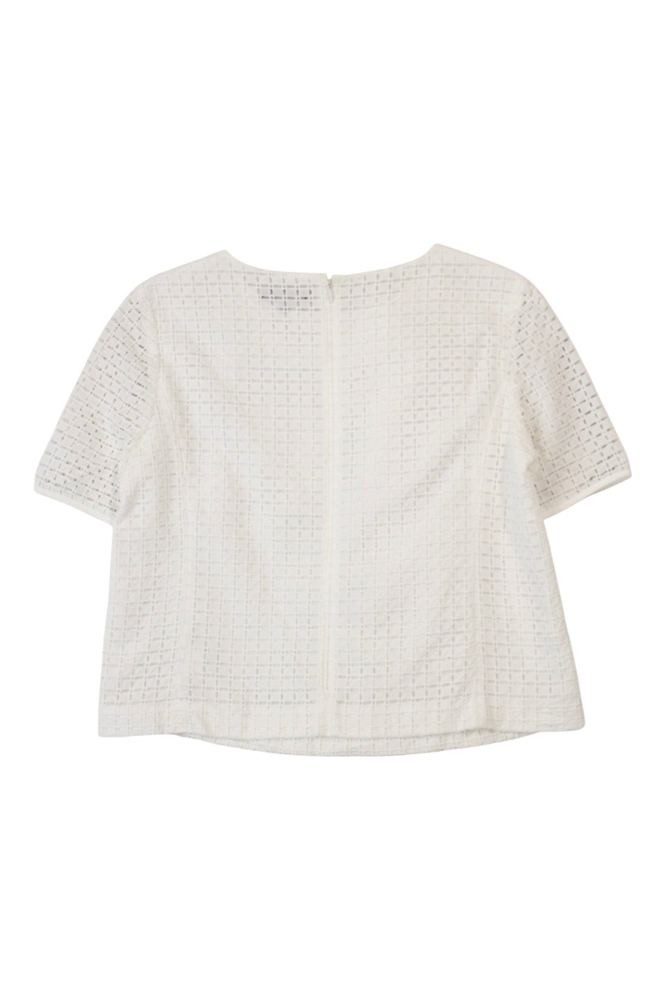 Paul Stuart - Geometric Lace Top