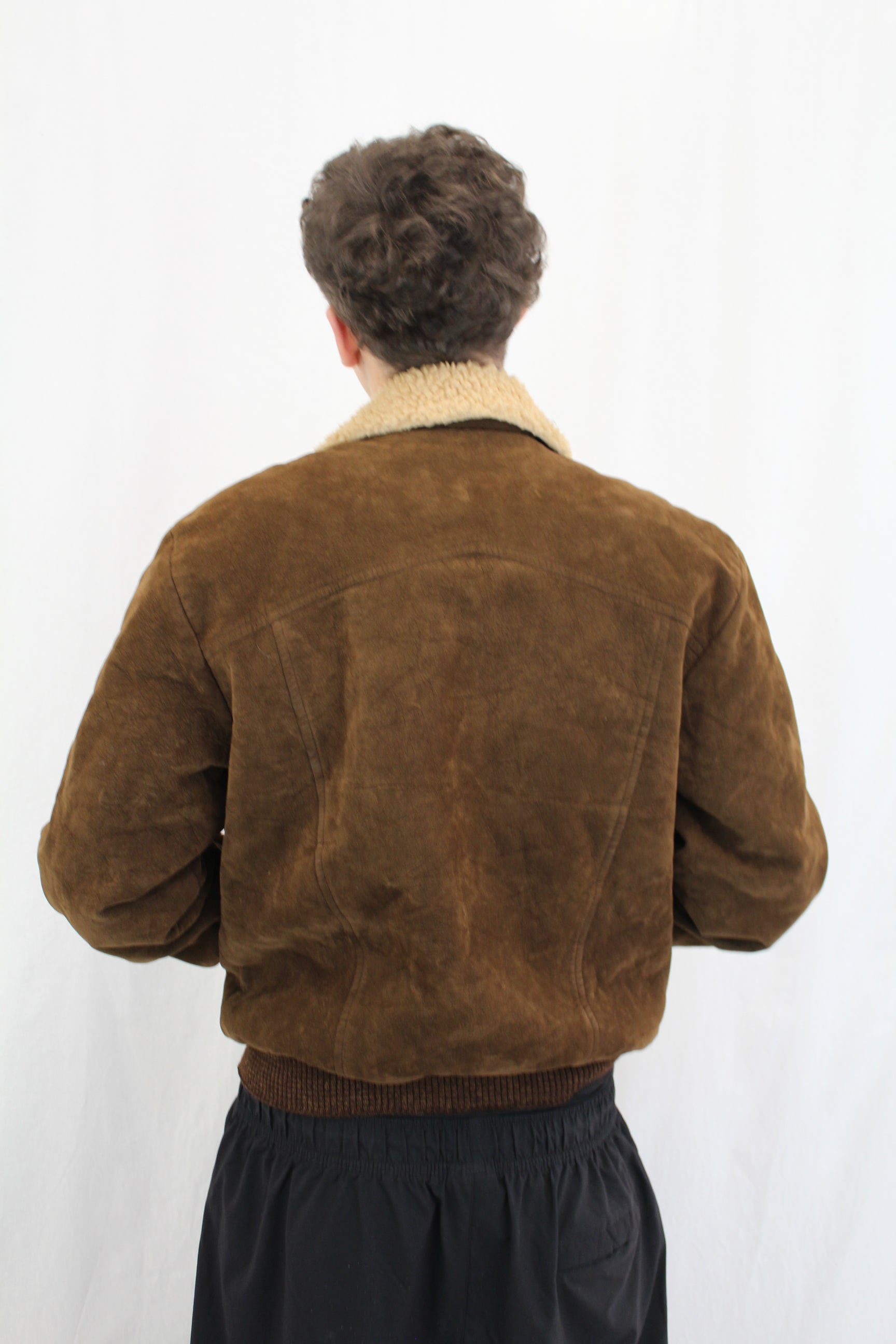 Westside - Faux Suede Bomber
