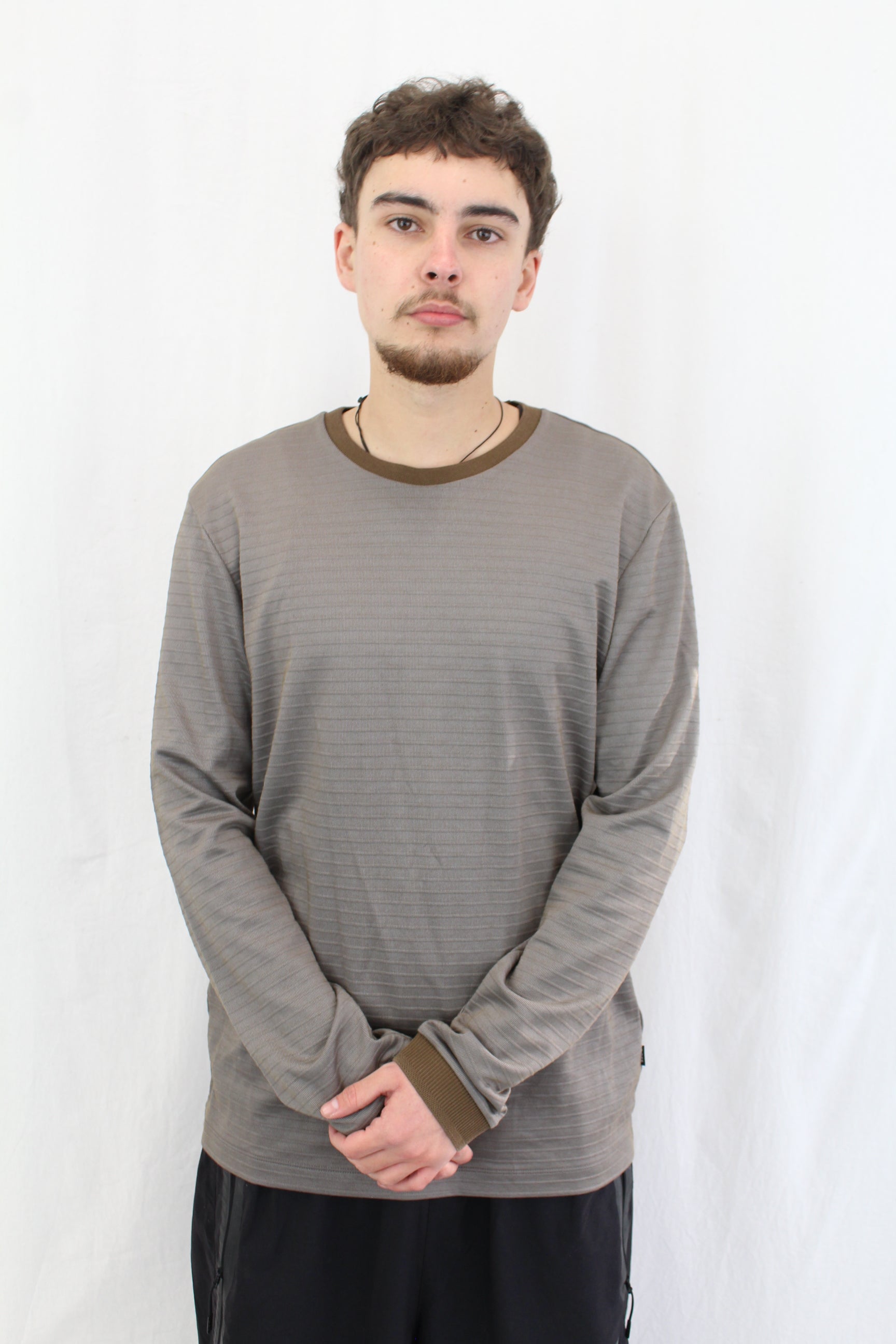 Boss - Ridged Crew Neck