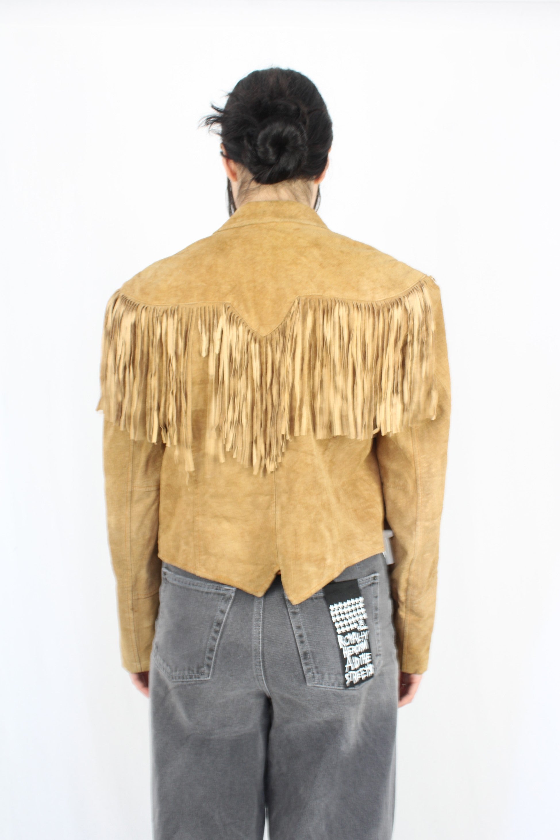 Pioneer - Vintage Cropped Fringe Jacket