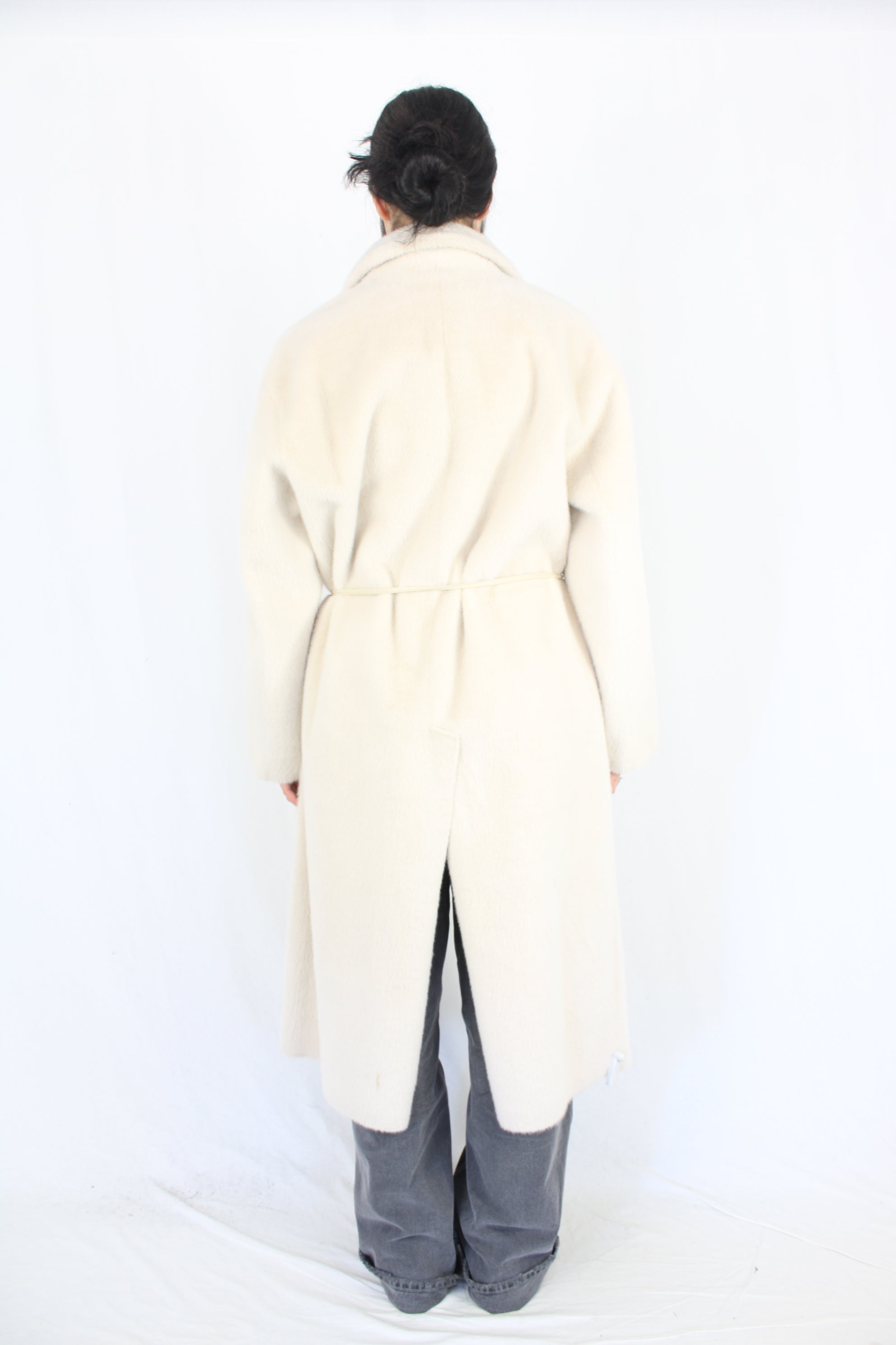 H Brand - Cream Fur Coat