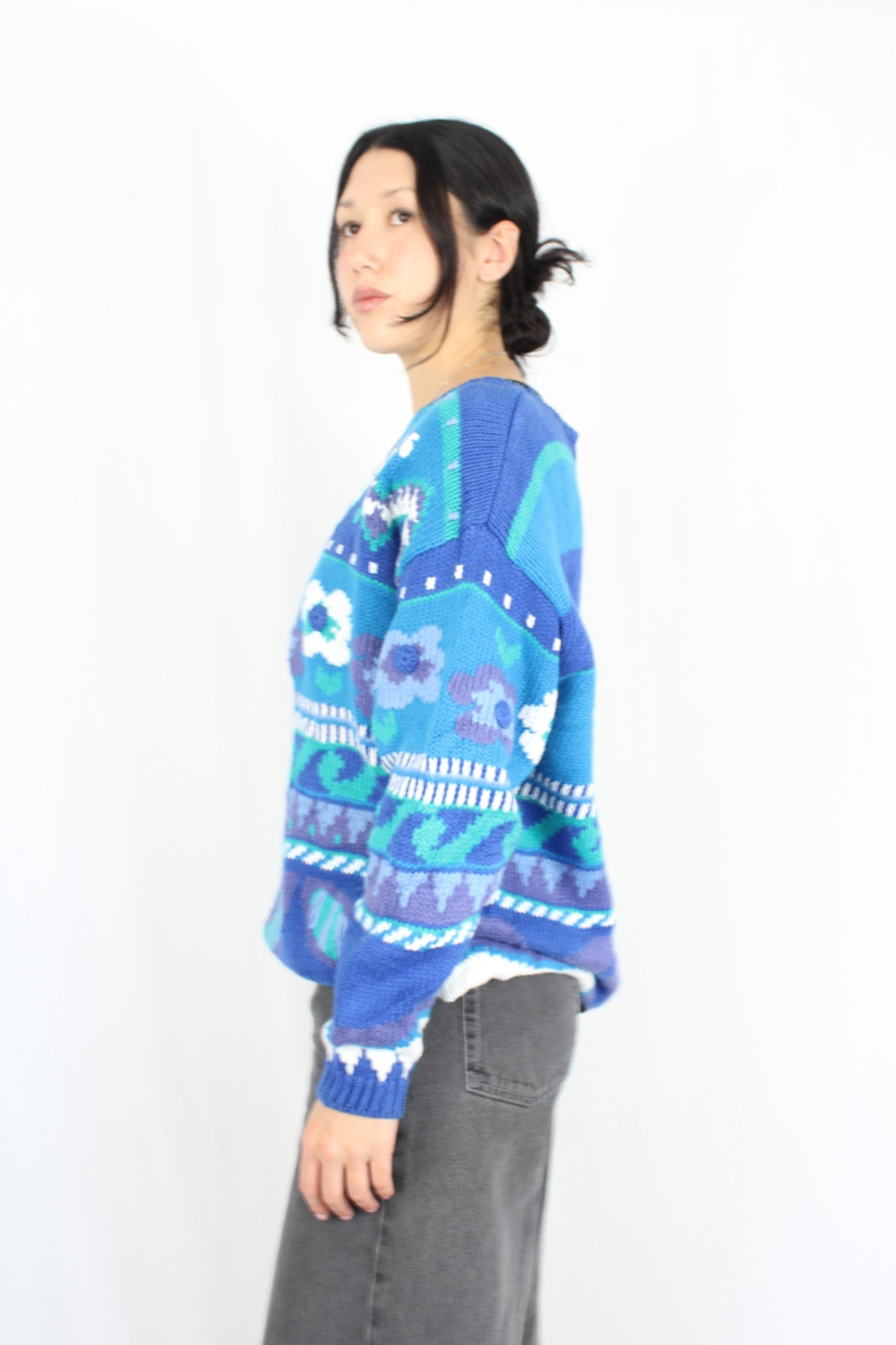 Worthington - Vintage Flower Jumper