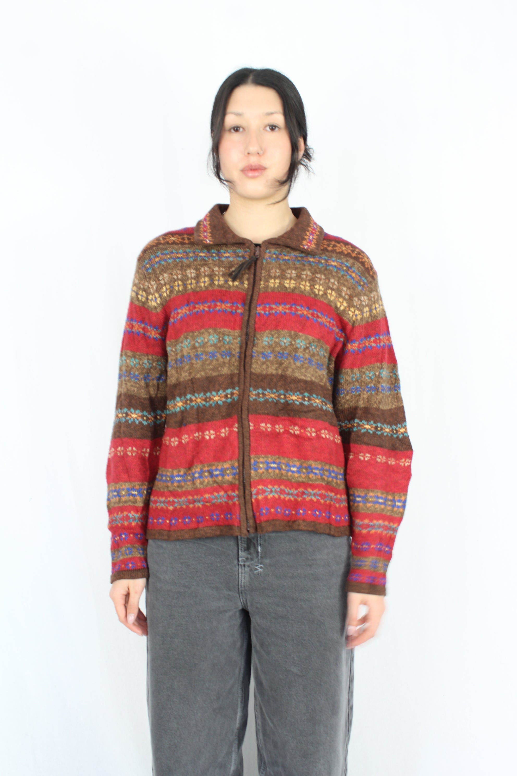 Tiara International - Vintage Grandad Cardigan