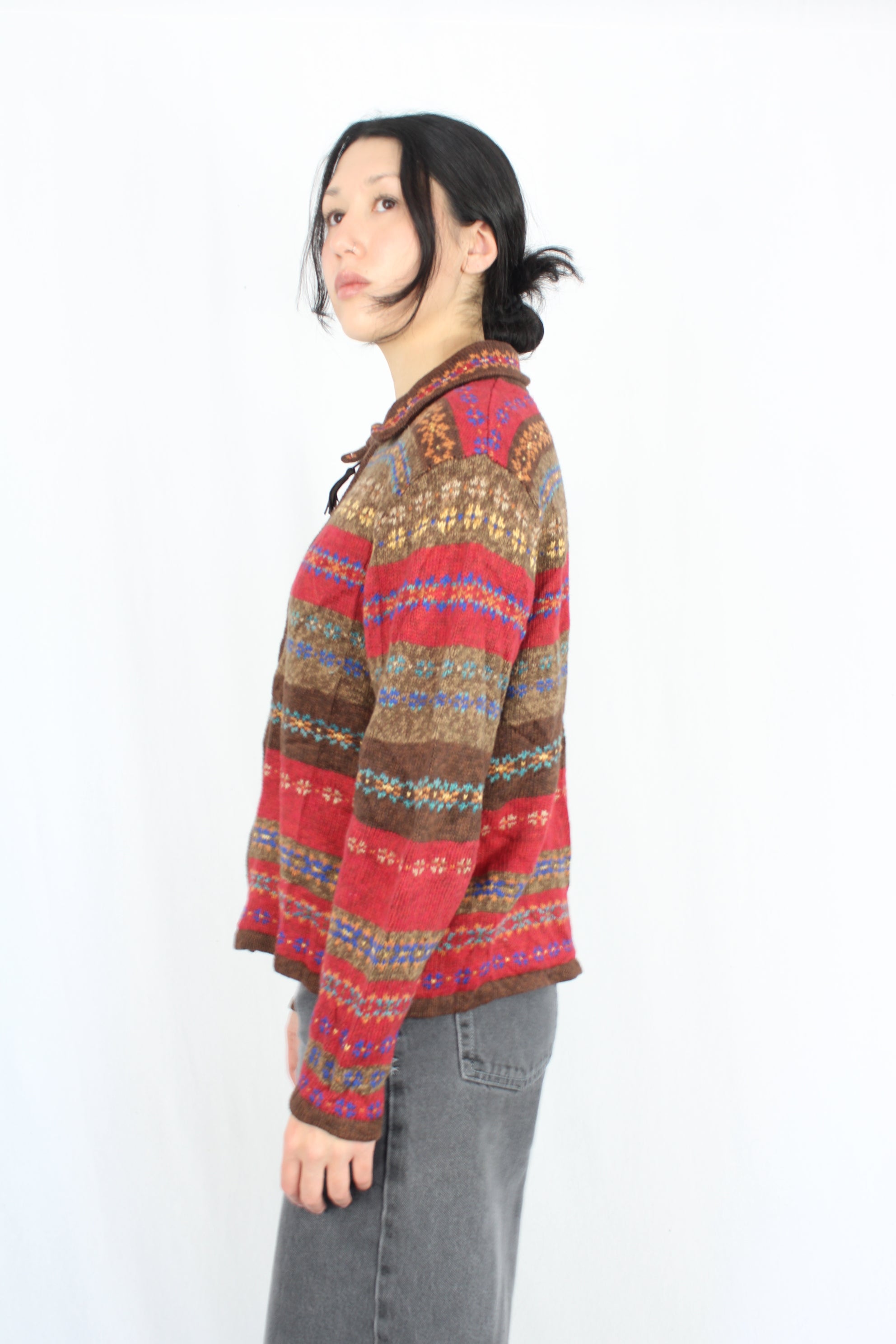 Tiara International - Vintage Grandad Cardigan