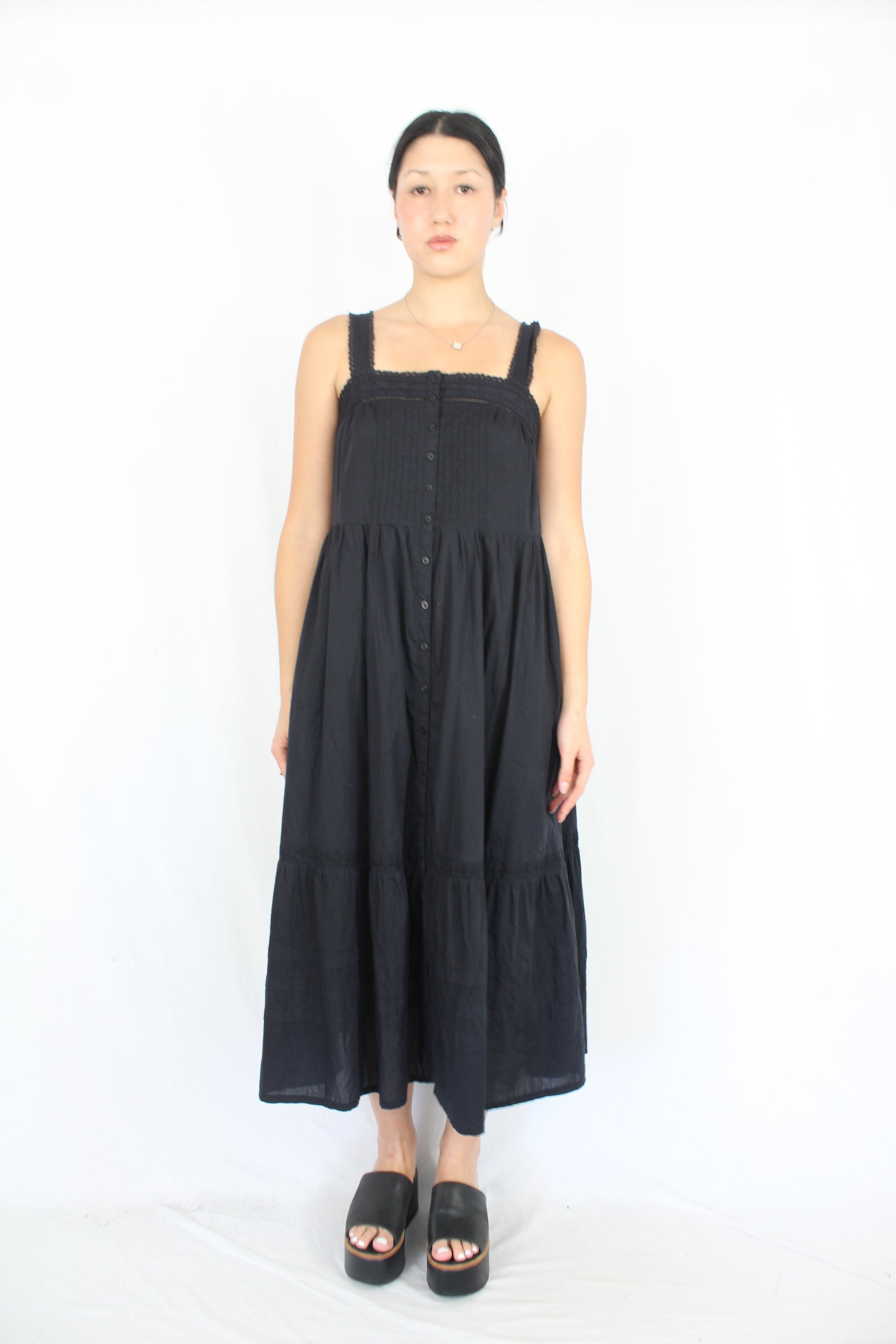 Levi Strauss - Lace Tiered Dress