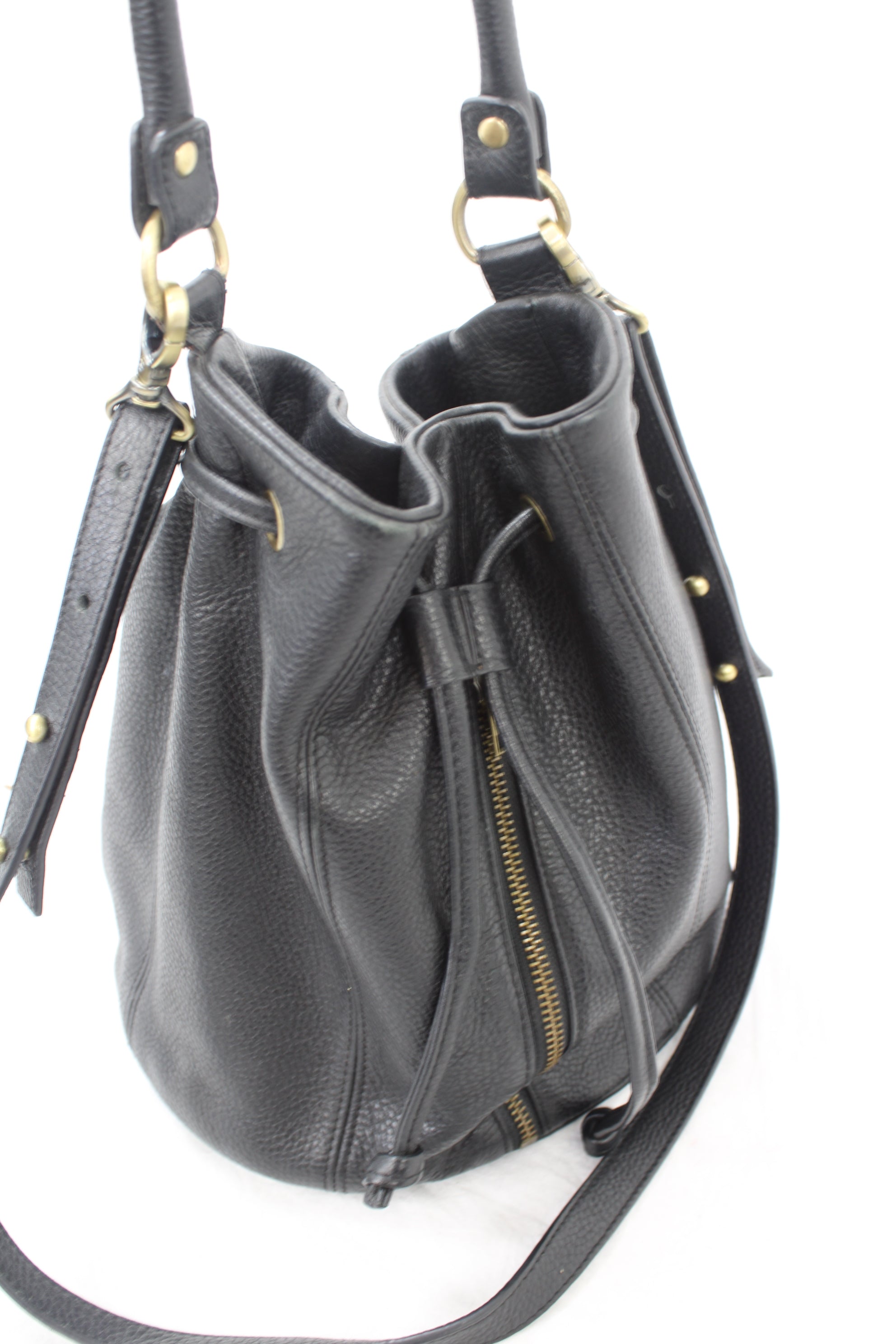 Status Anxiety - Leather Bucket Bag