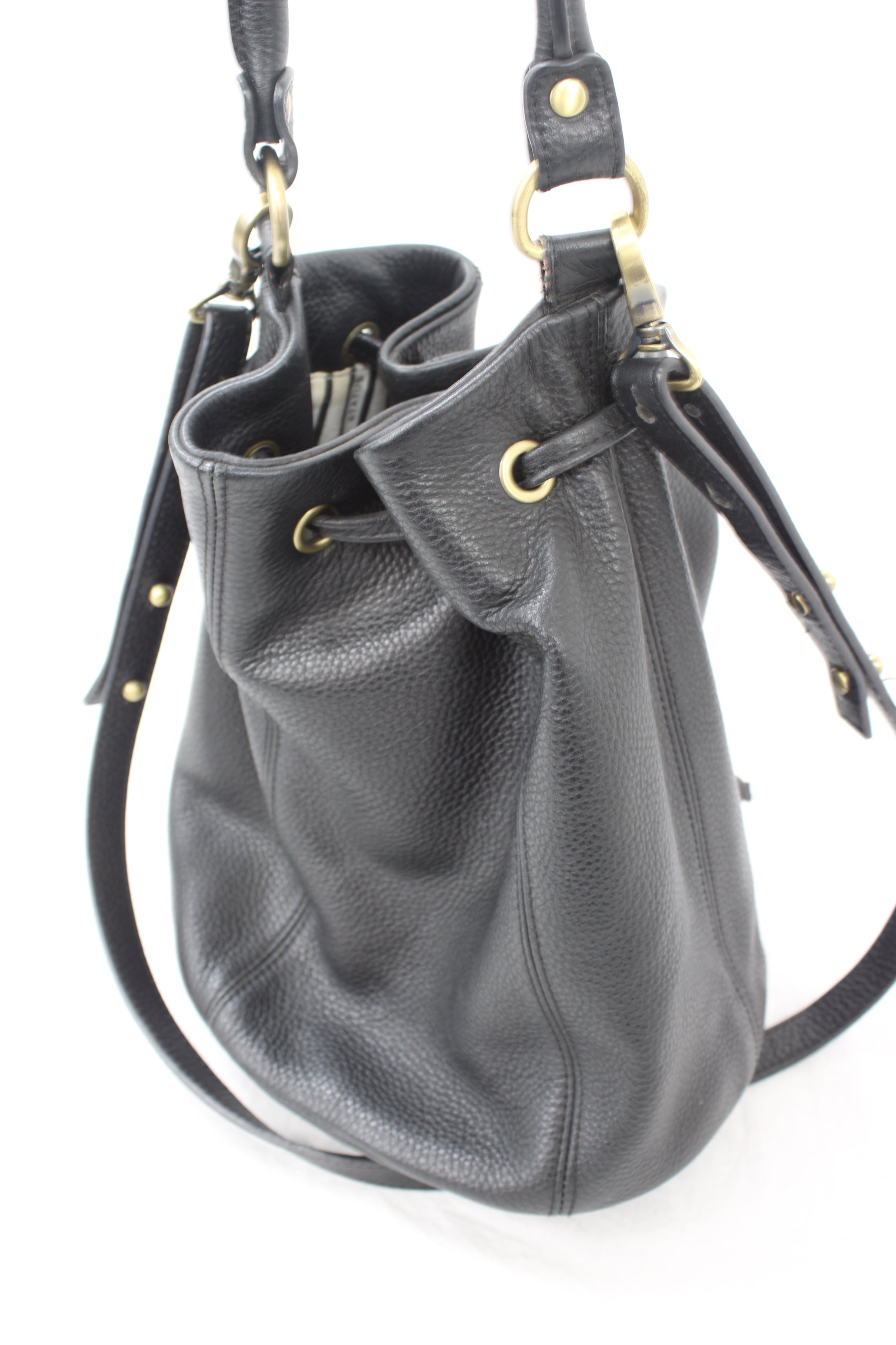 Status Anxiety - Leather Bucket Bag
