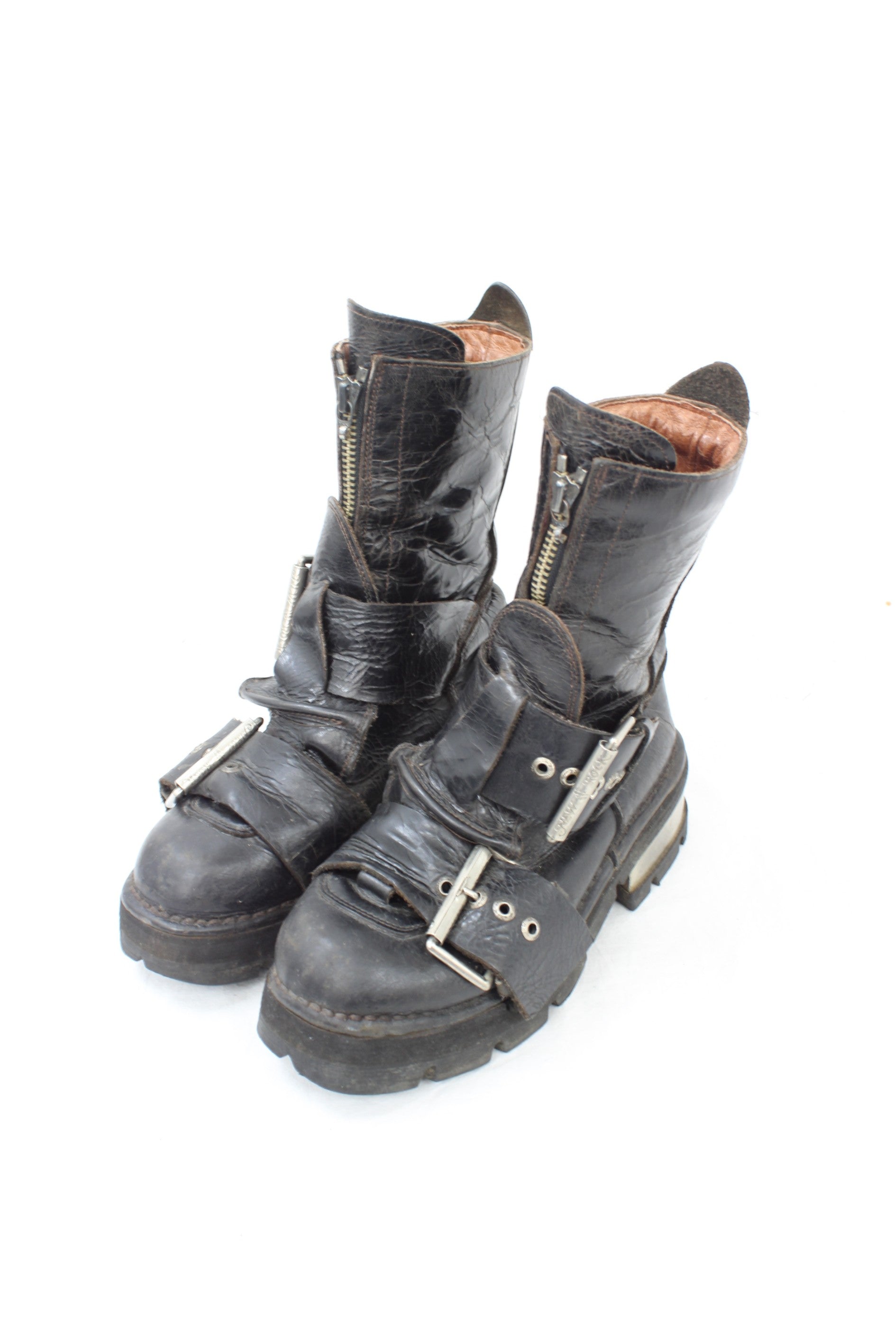 New Rock - Vintage Chunky Boots