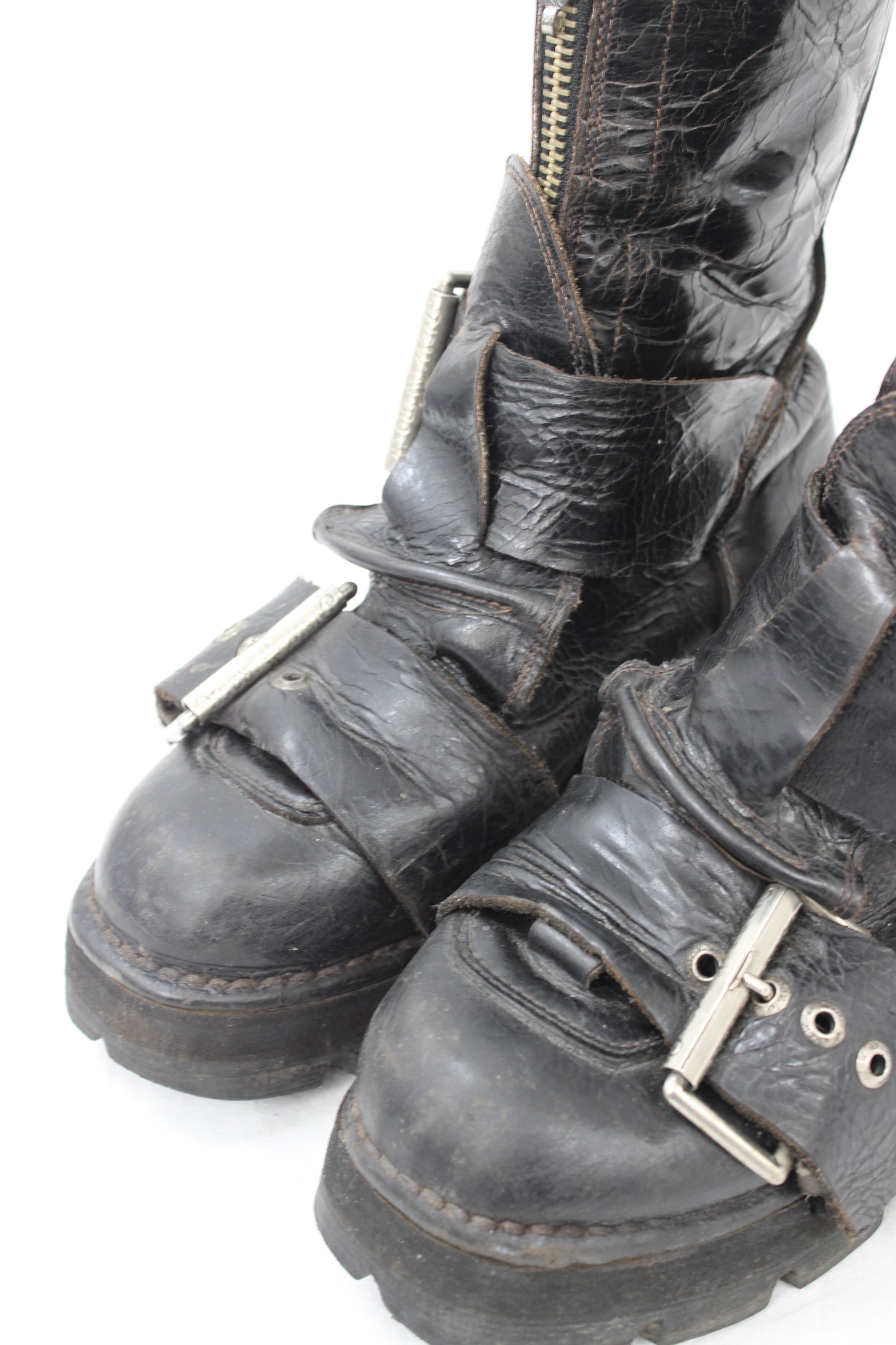 New Rock - Vintage Chunky Boots