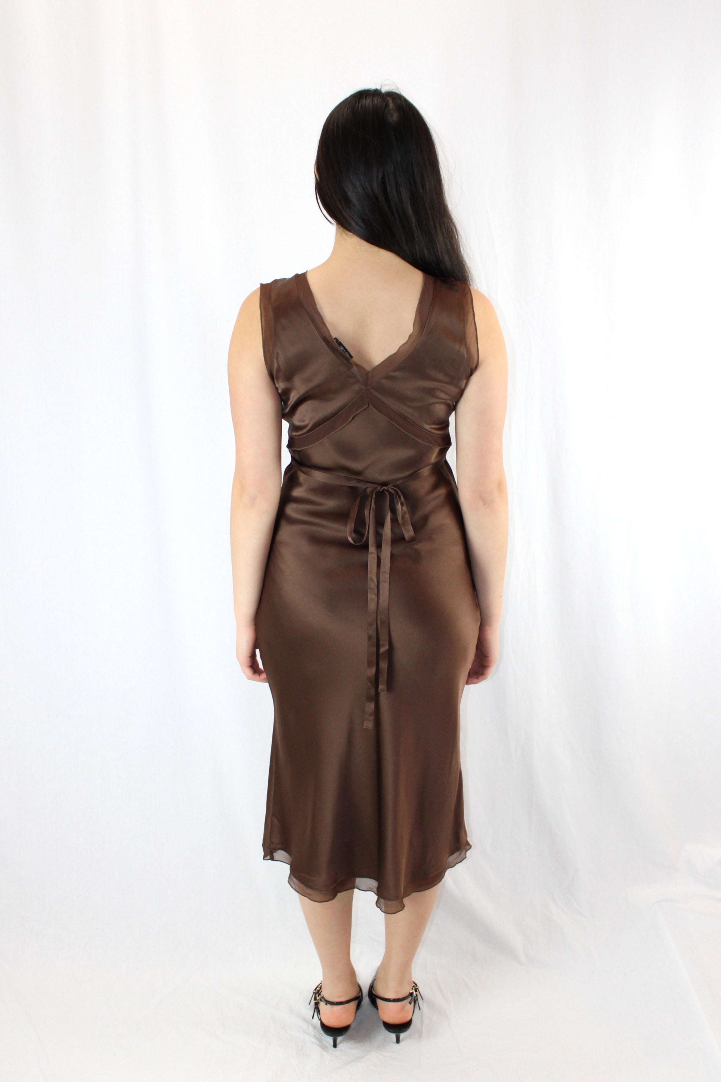 BCBG Maxazria - Silk Midi Dress