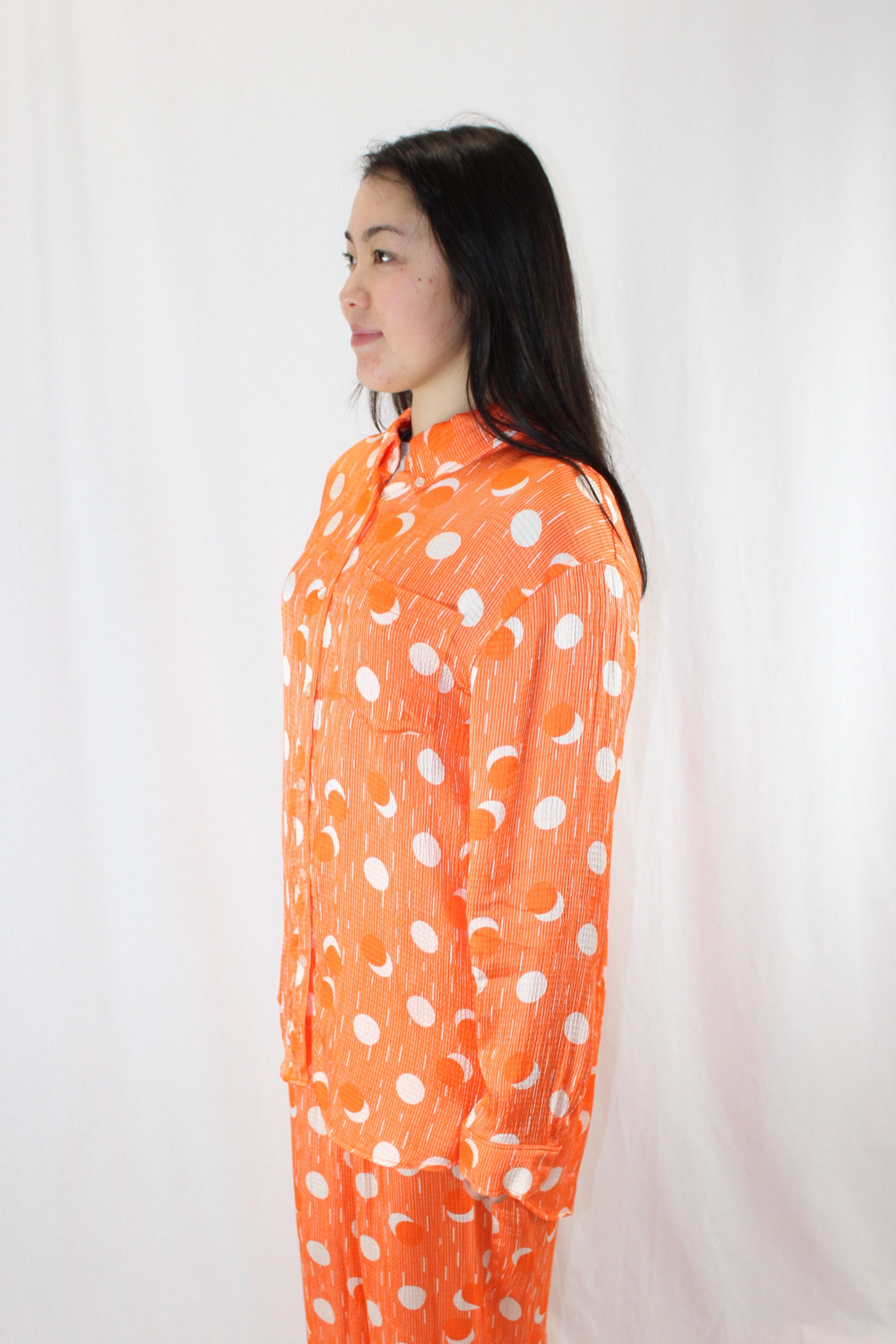 American Vintage - Spot And Crescent Patterned Blouse