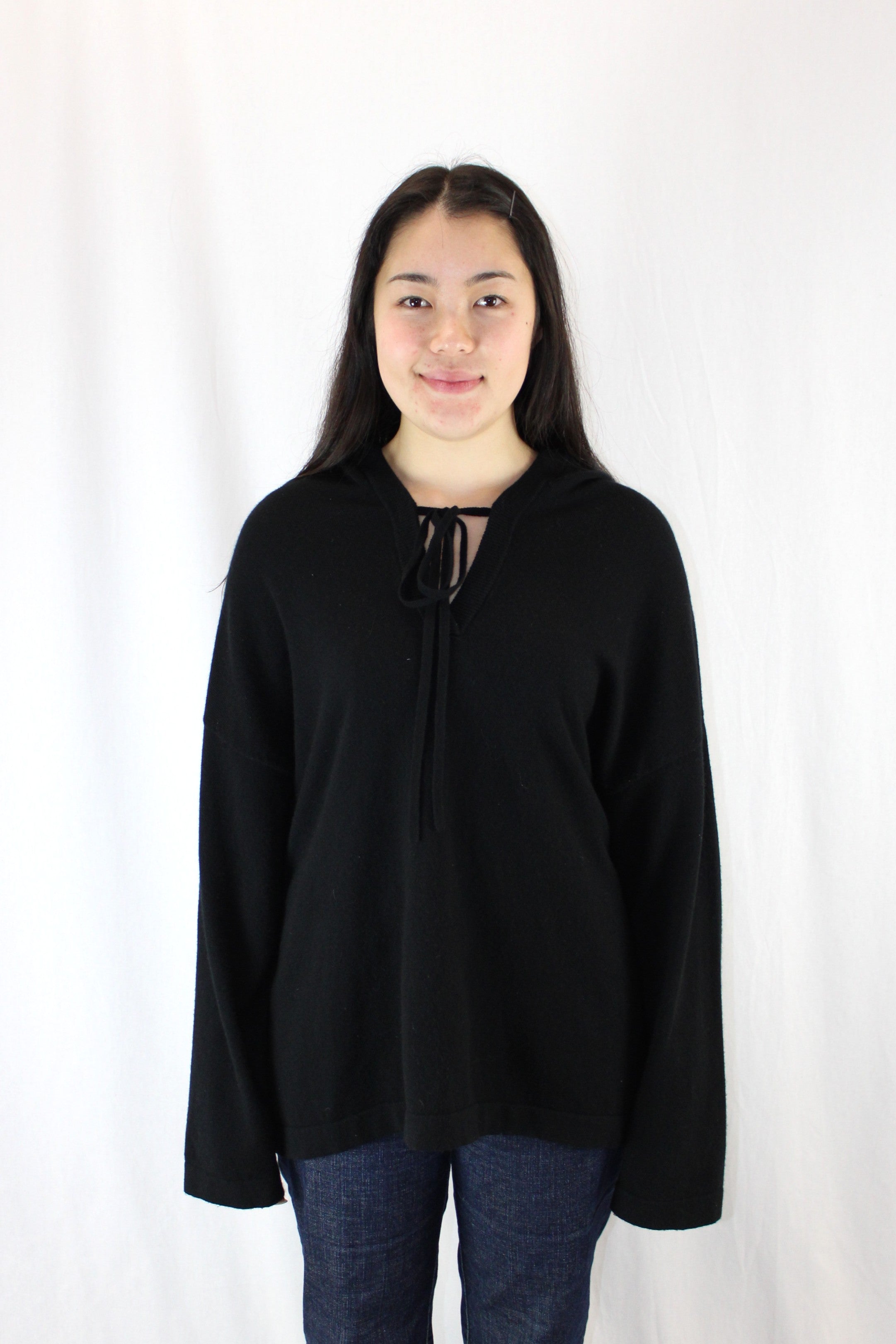 Marle - Relaxed Knit Hoodie
