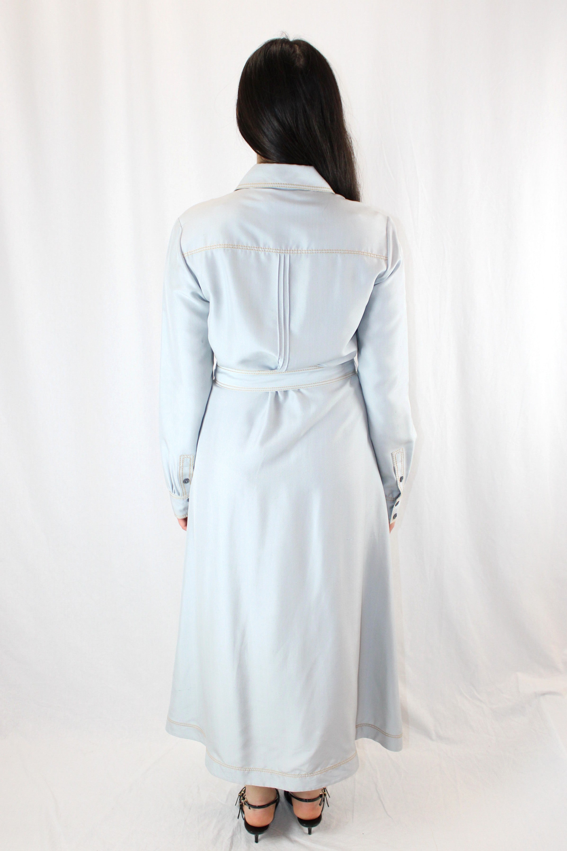 Coach - Button Up Silk Dress