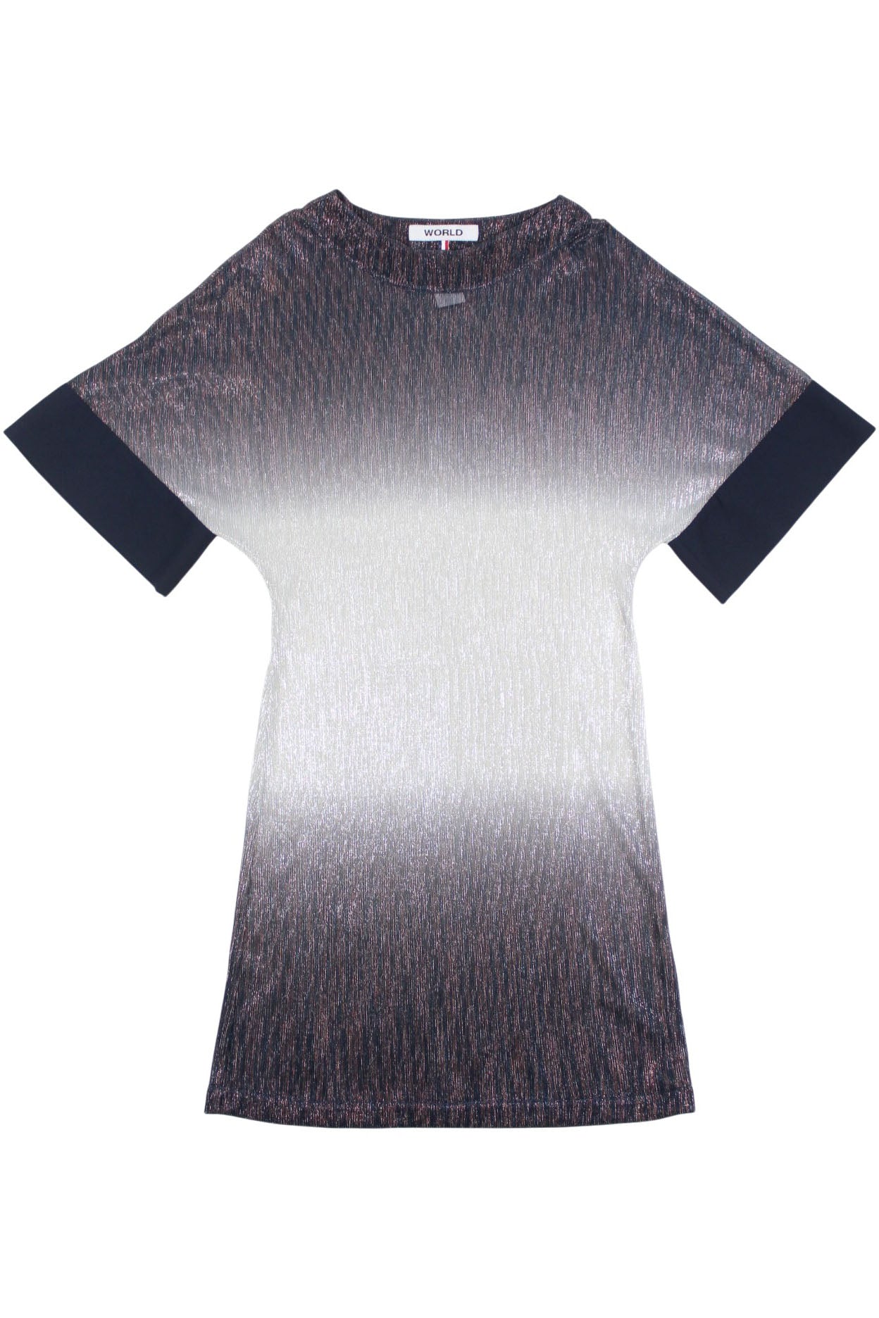 World - Short Sleeve Midi Dress