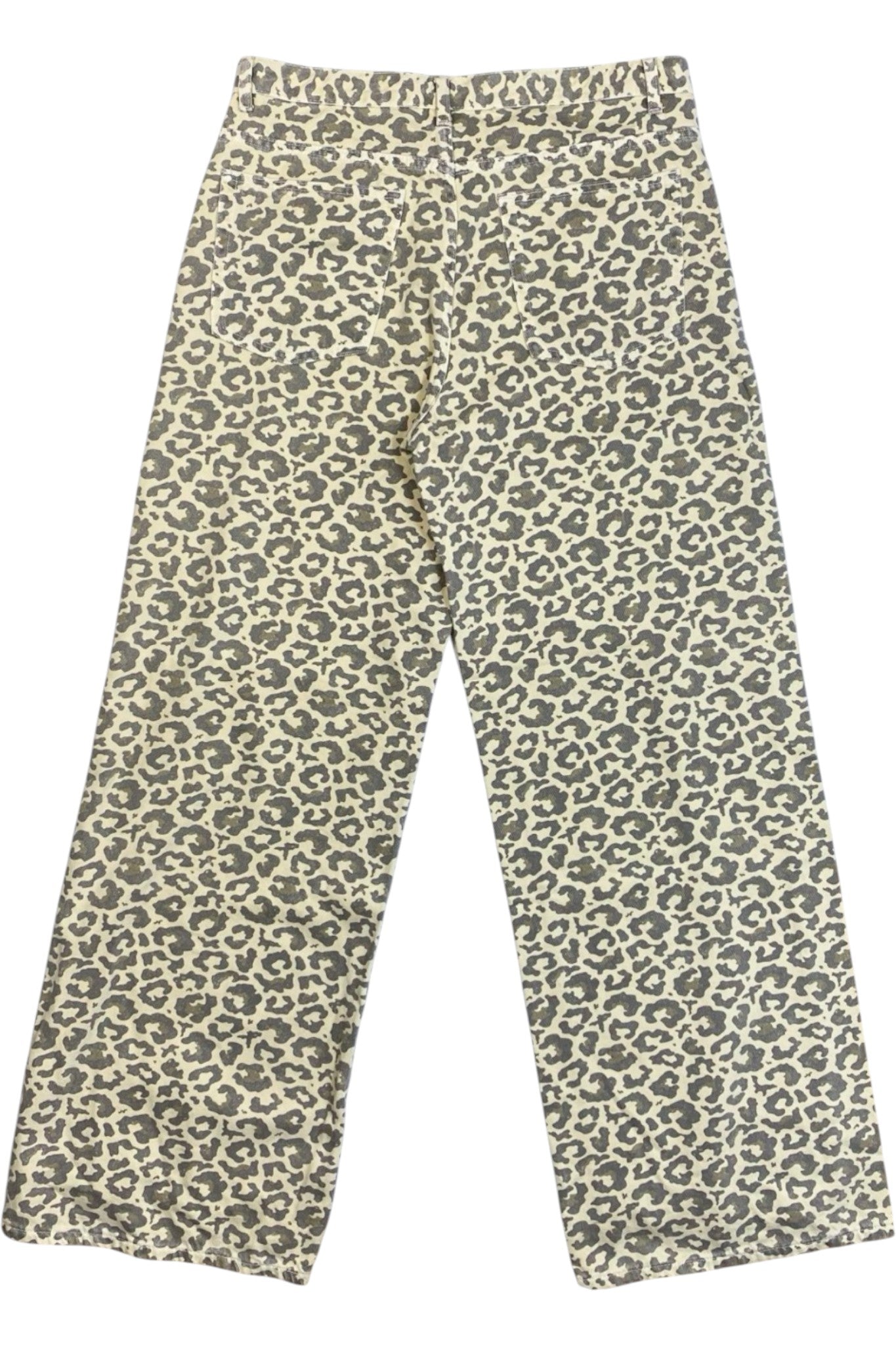 Zara - Leopard Print Jeans