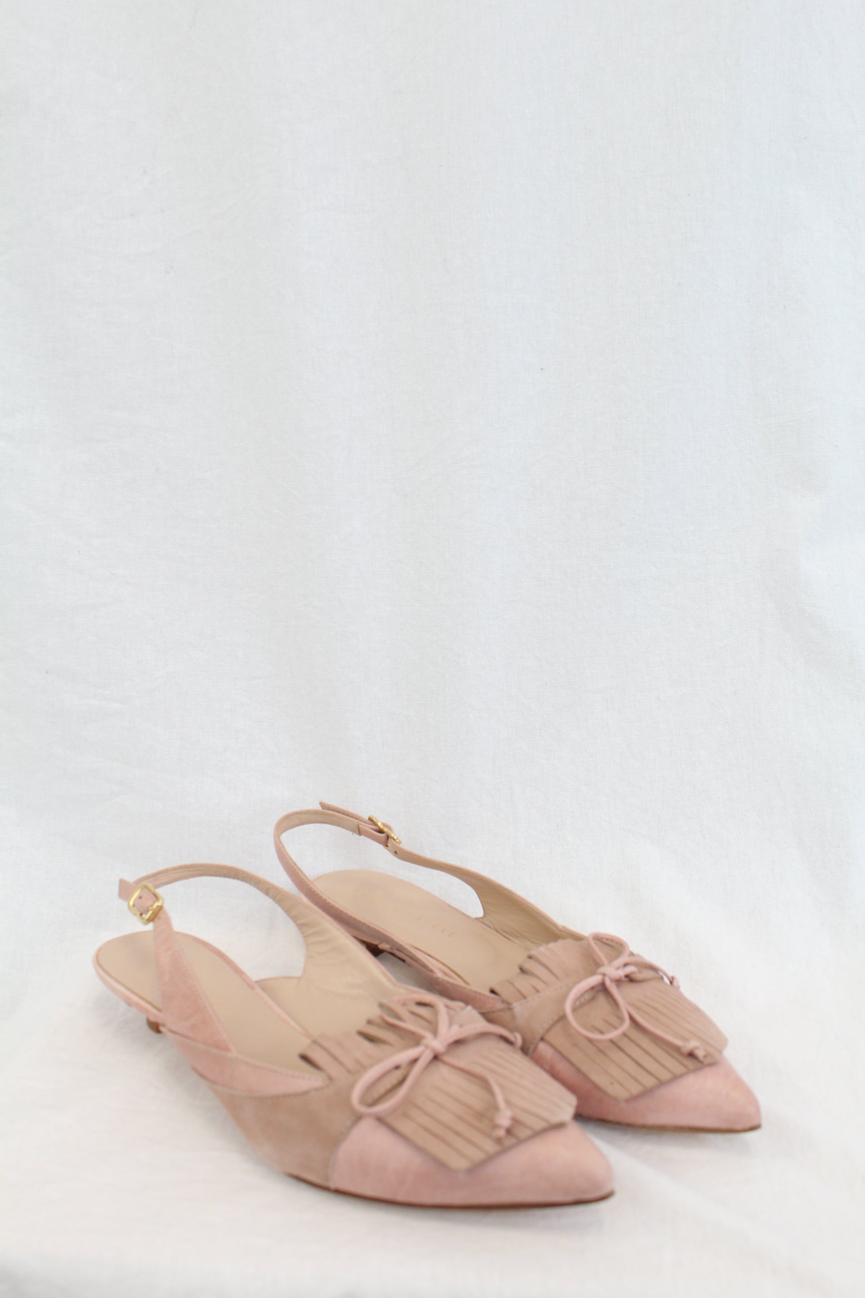 Pepe Castell - Suede Kitten Heel