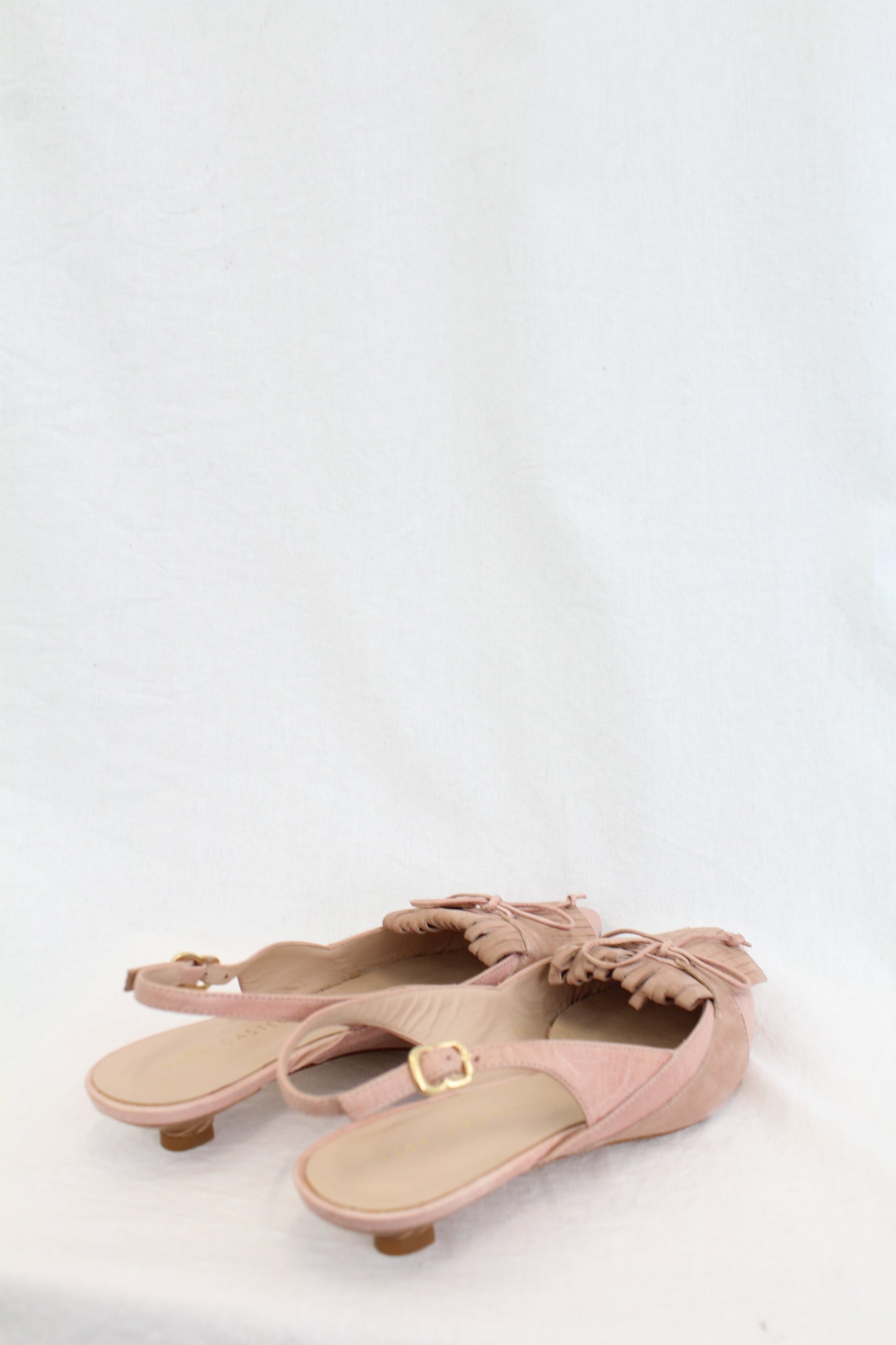 Pepe Castell - Suede Kitten Heel