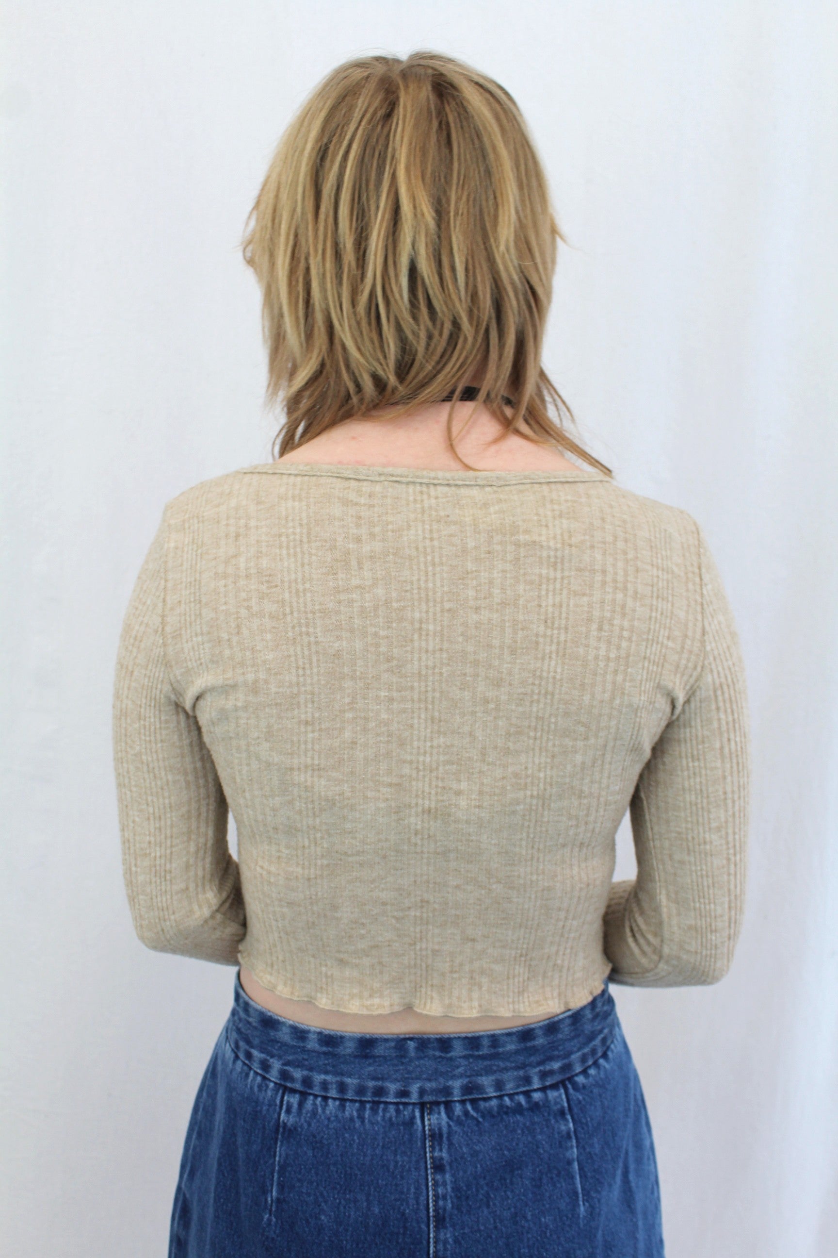 Molorda - Asymmetric Cut Long Sleeve