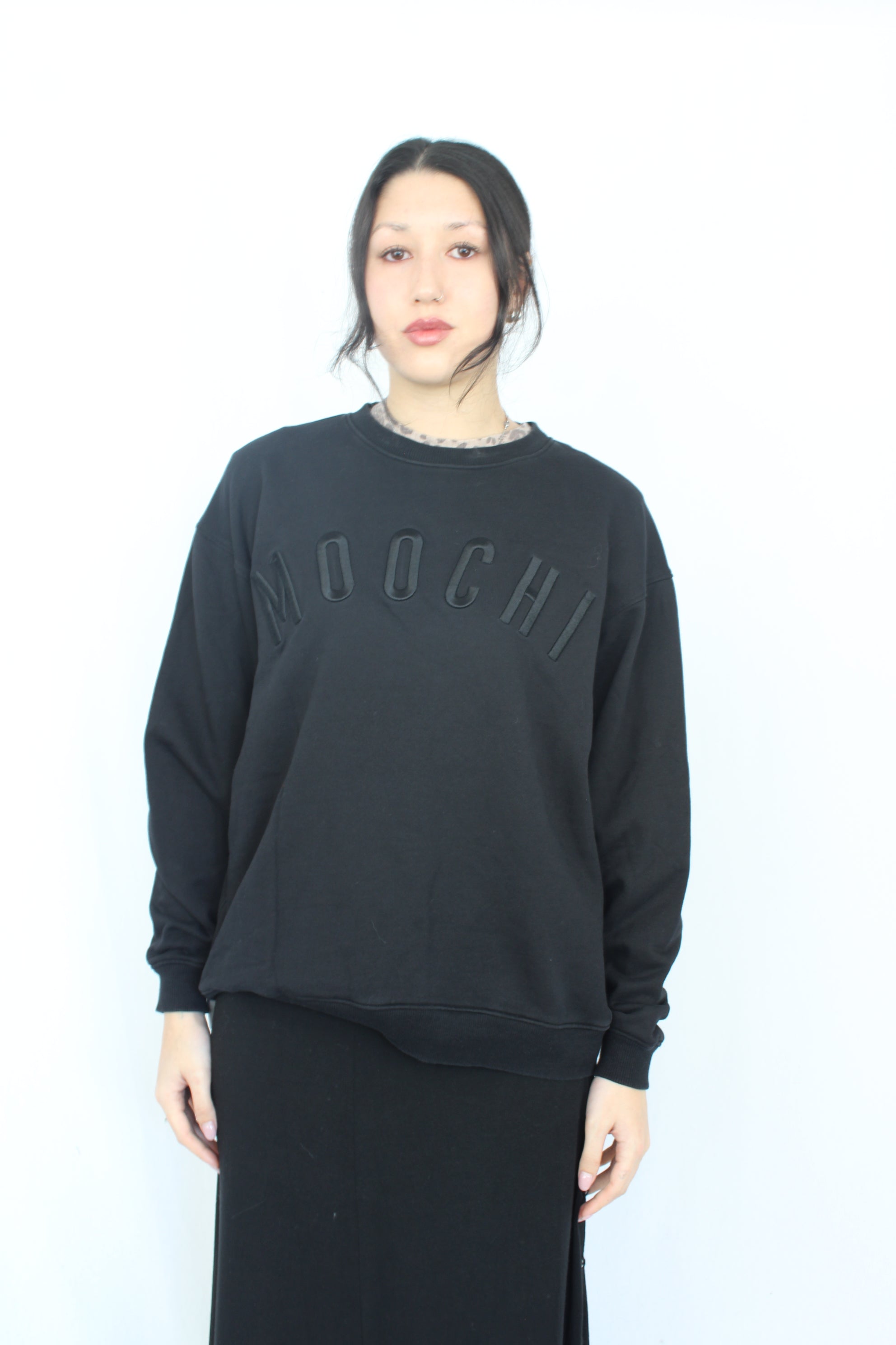 Moochi - Embroidered Logo Crewneck