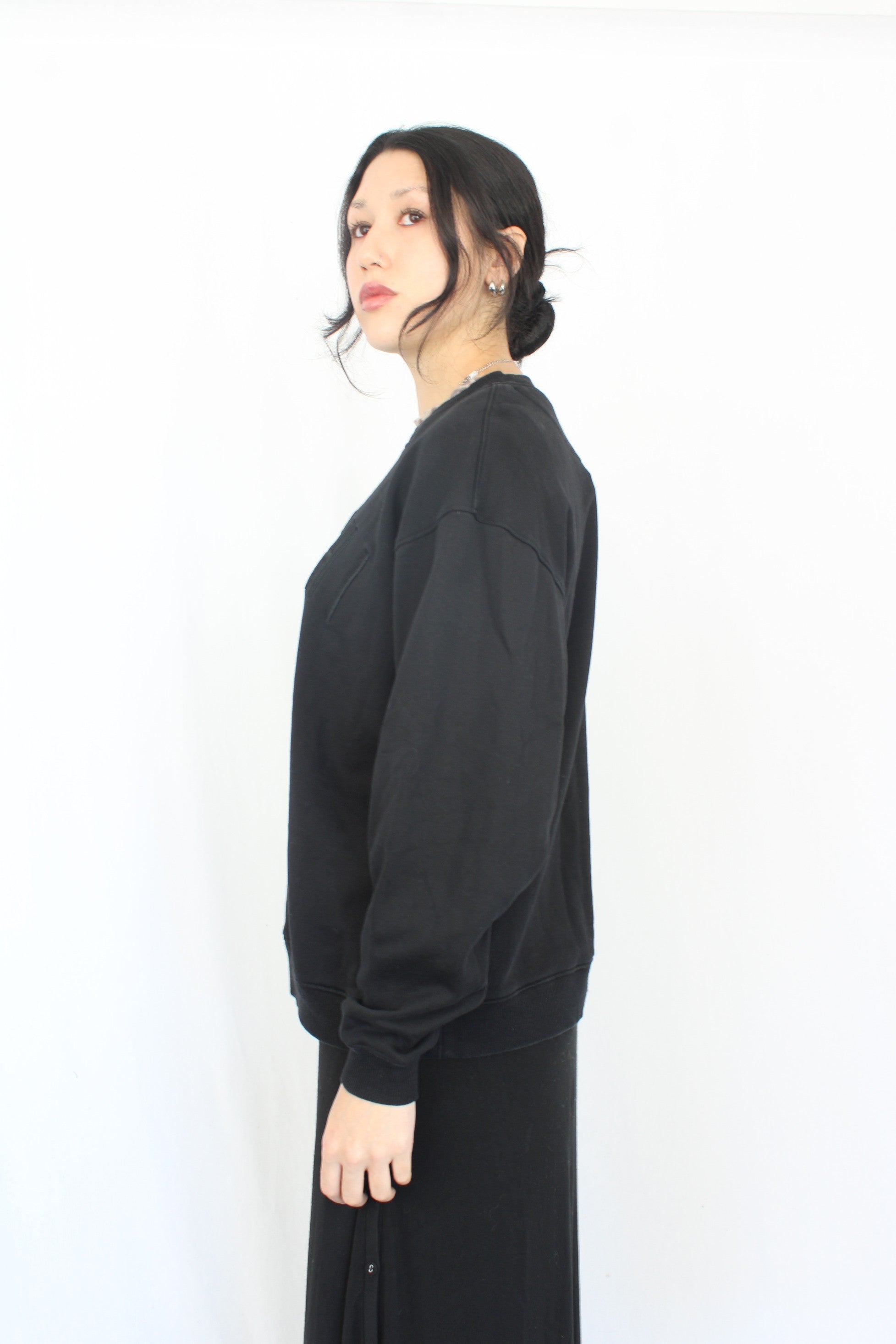 Moochi - Embroidered Logo Crewneck