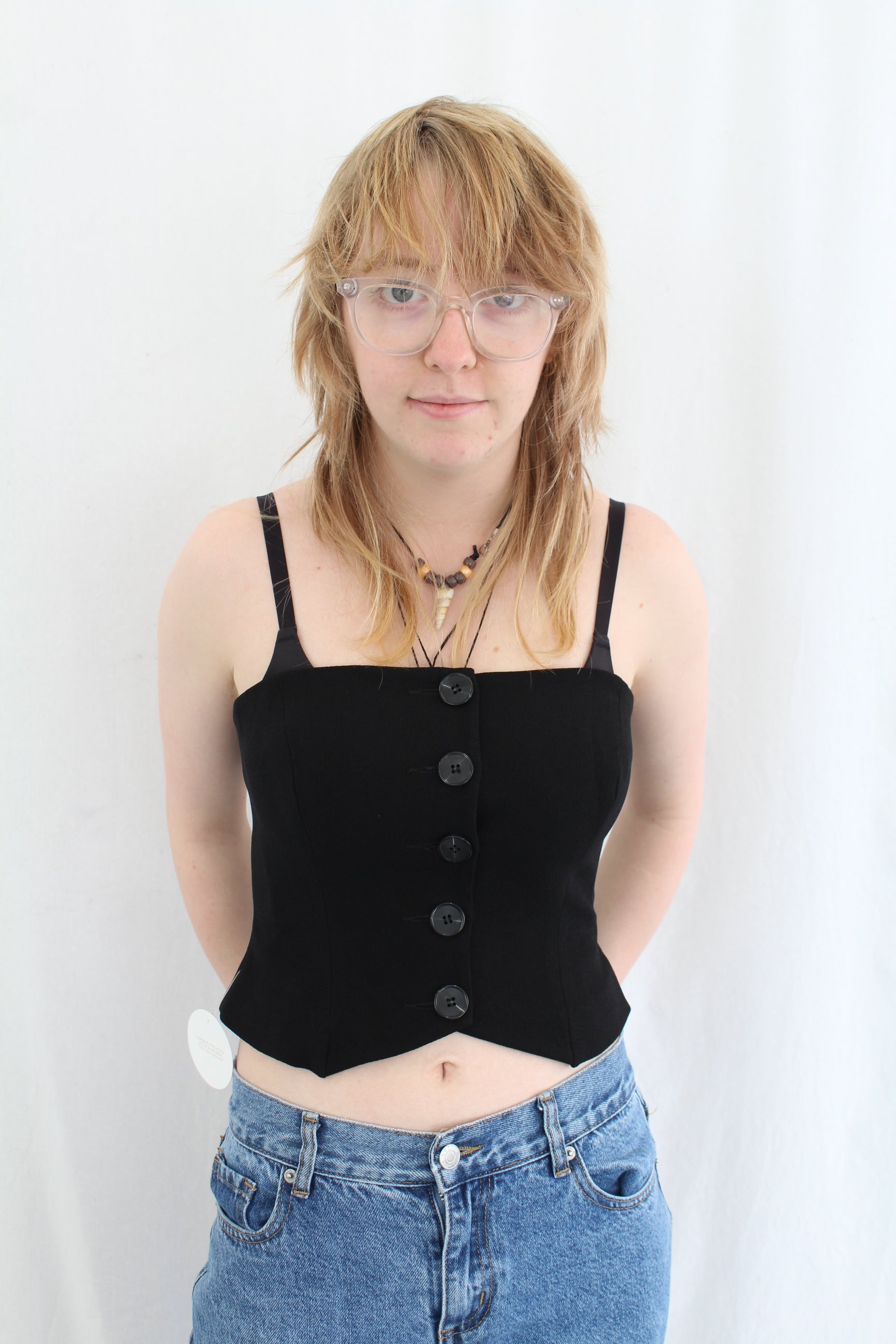 Shona Joy - Button Up Bodice NWT