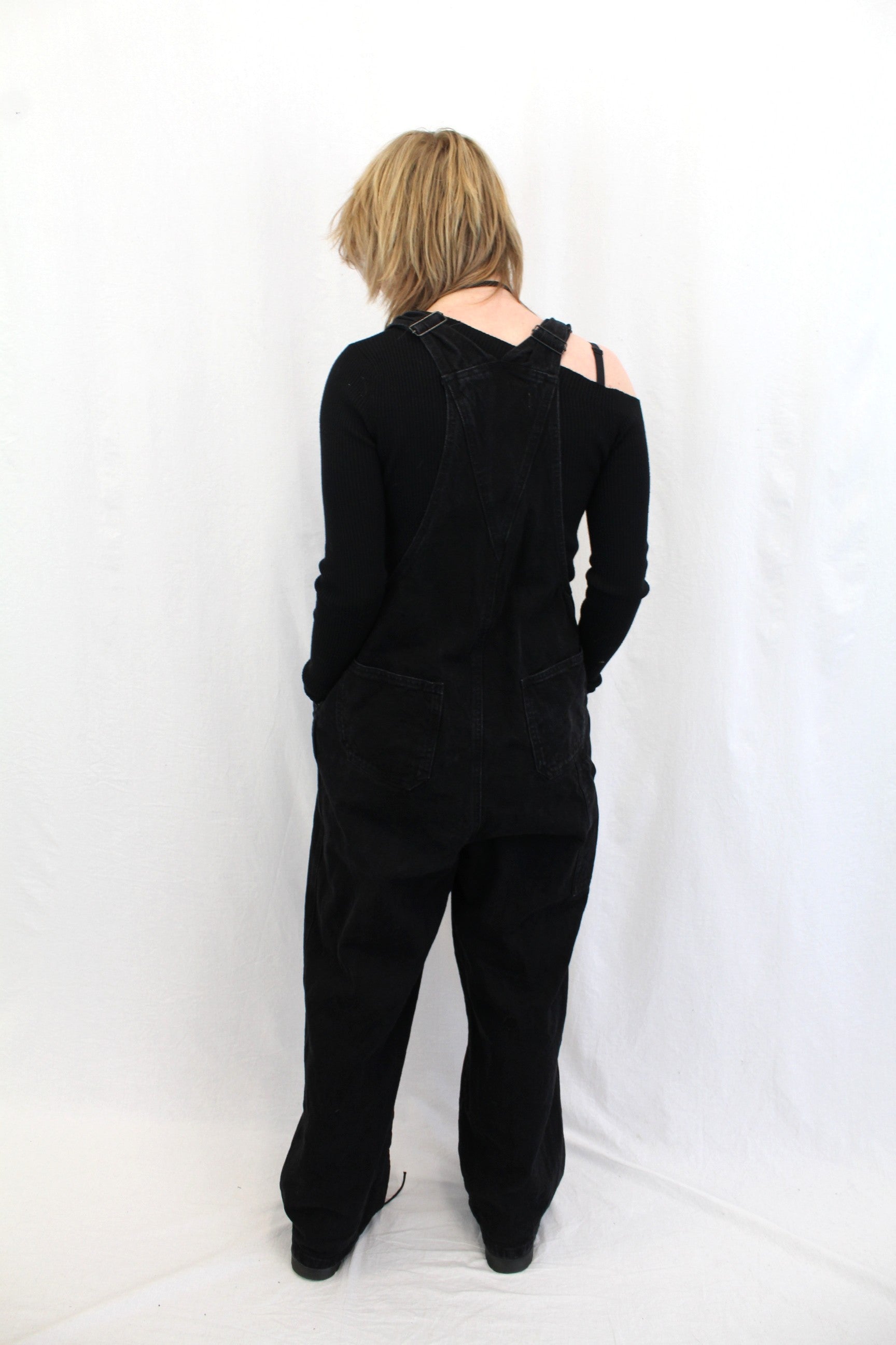 Black Friday - Patched Dungarees