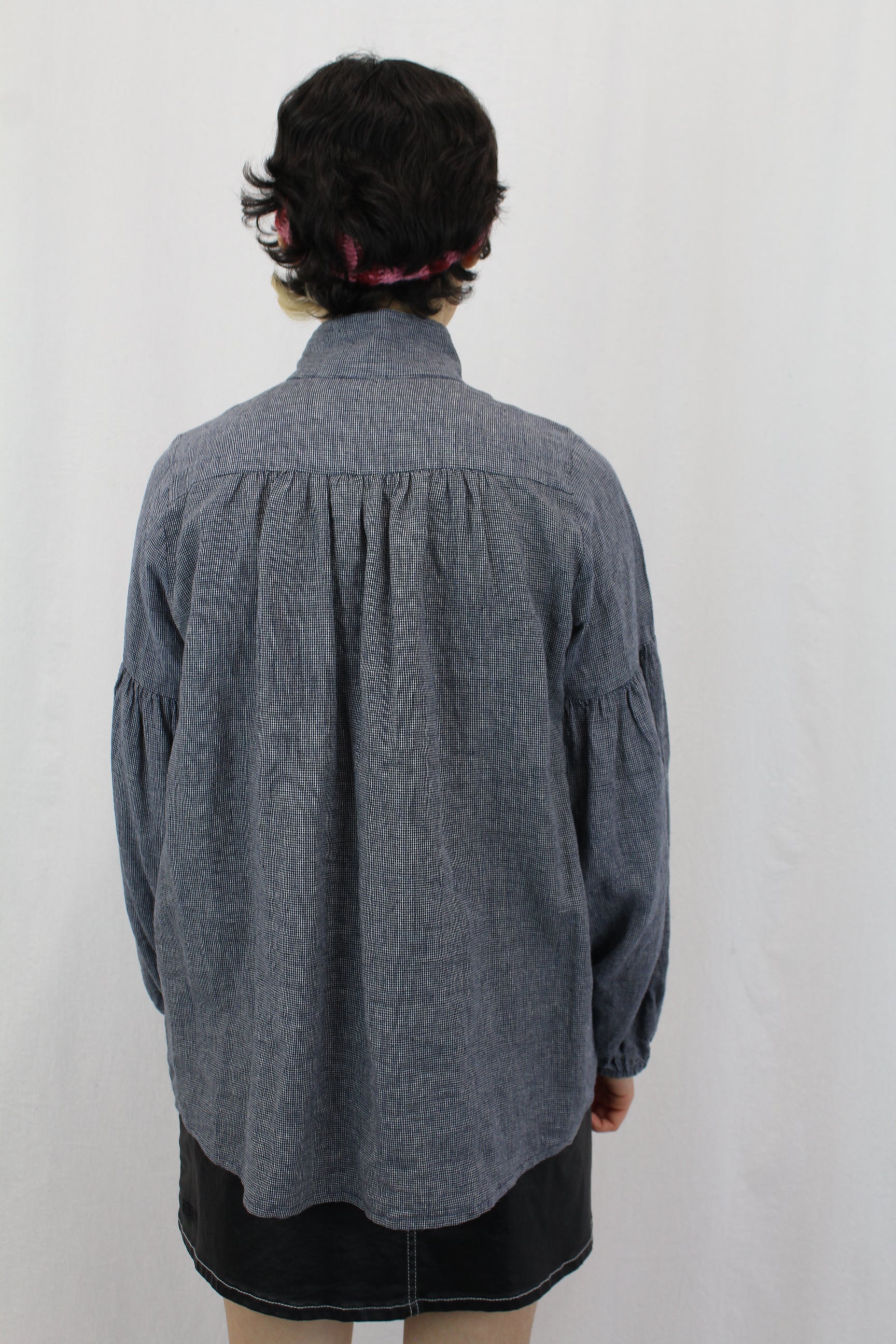 Caroline Sills - Fine Grid Long Sleeve