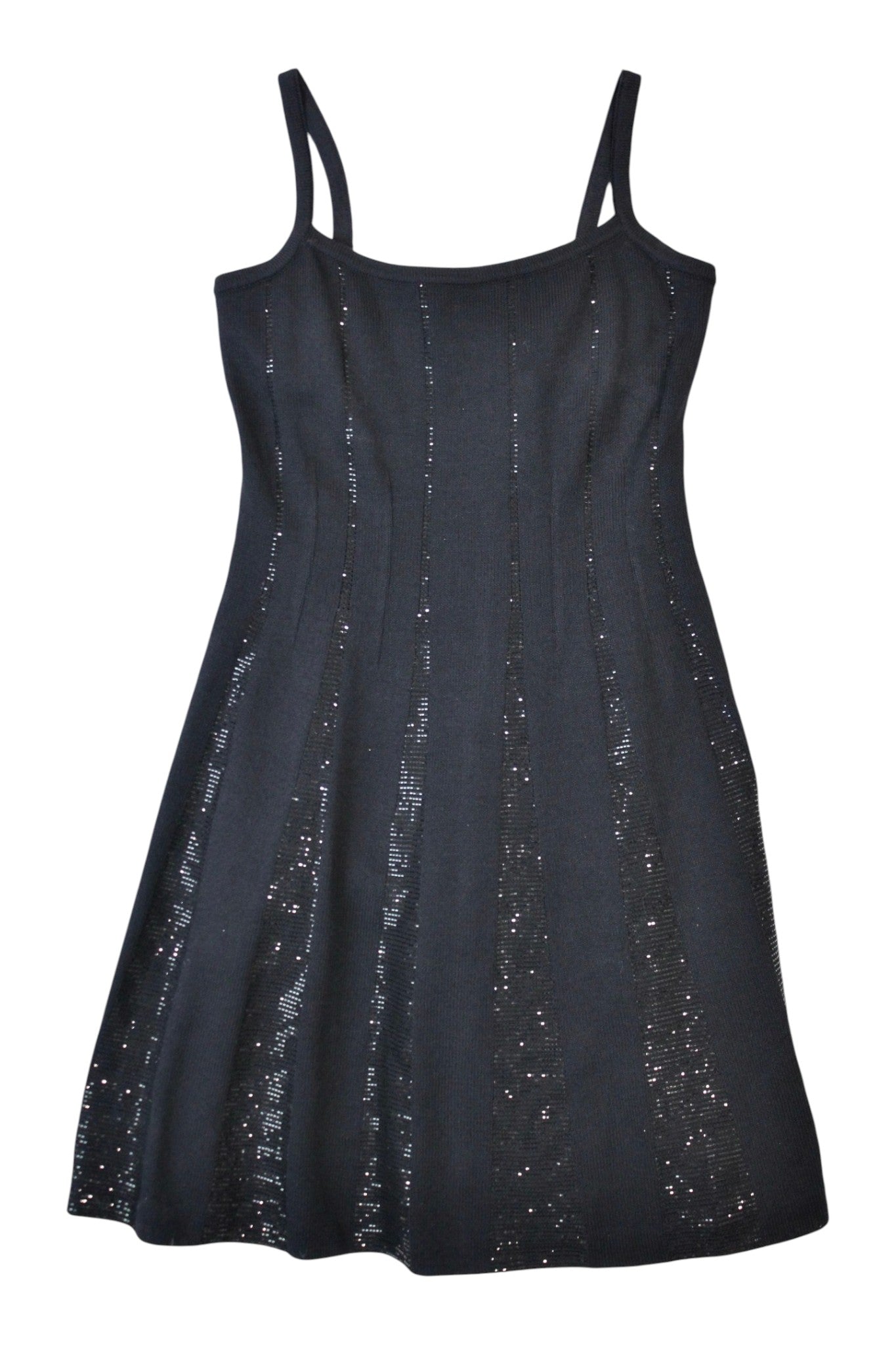 St. John Evening - Sequinned Knit Mini Dress