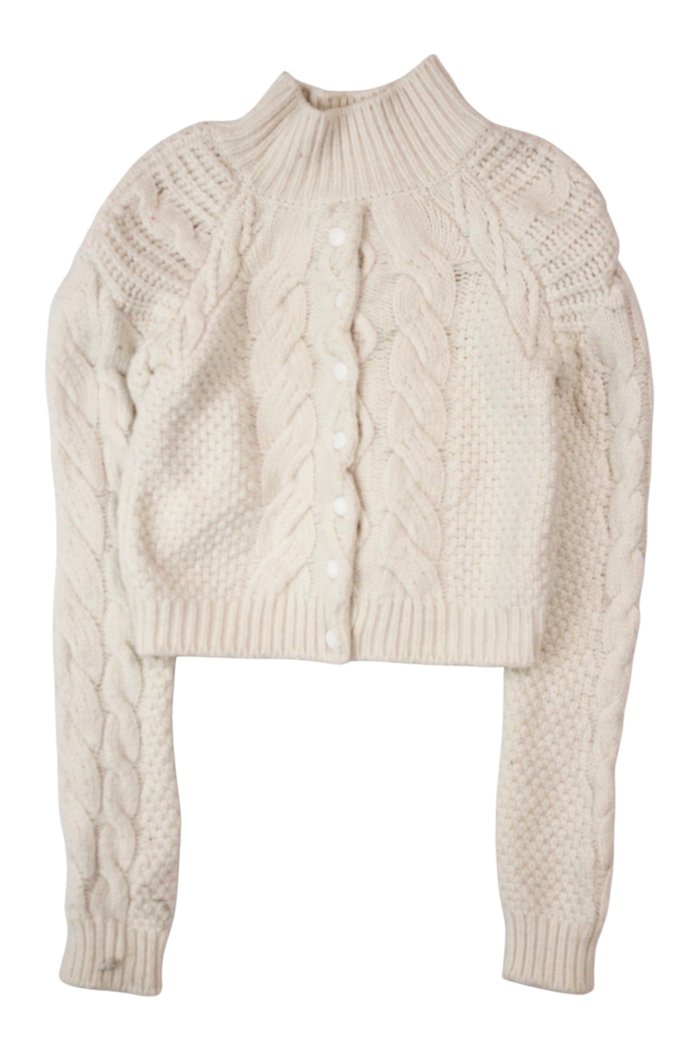 Staud - Cropped Cable Knit