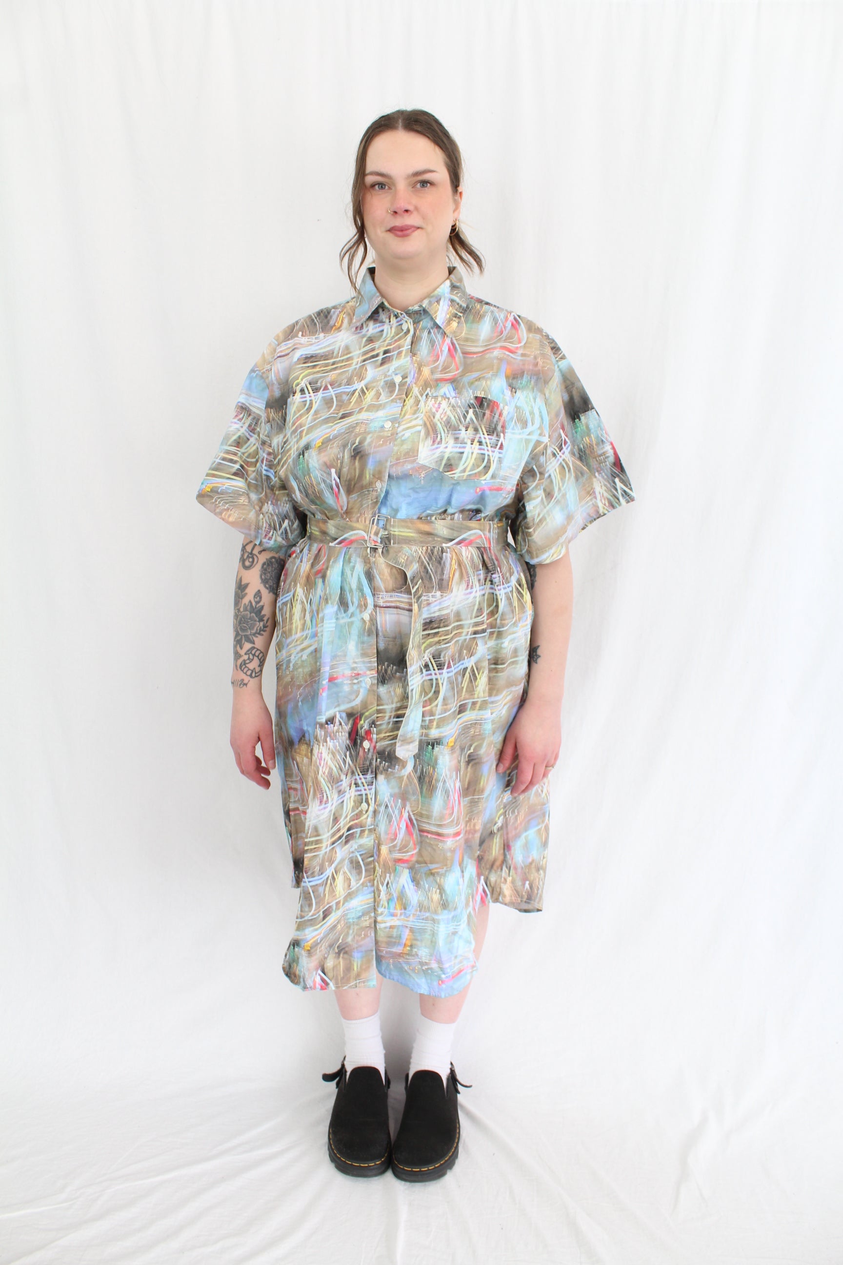 Kowtow - Blurred Motorway Dress